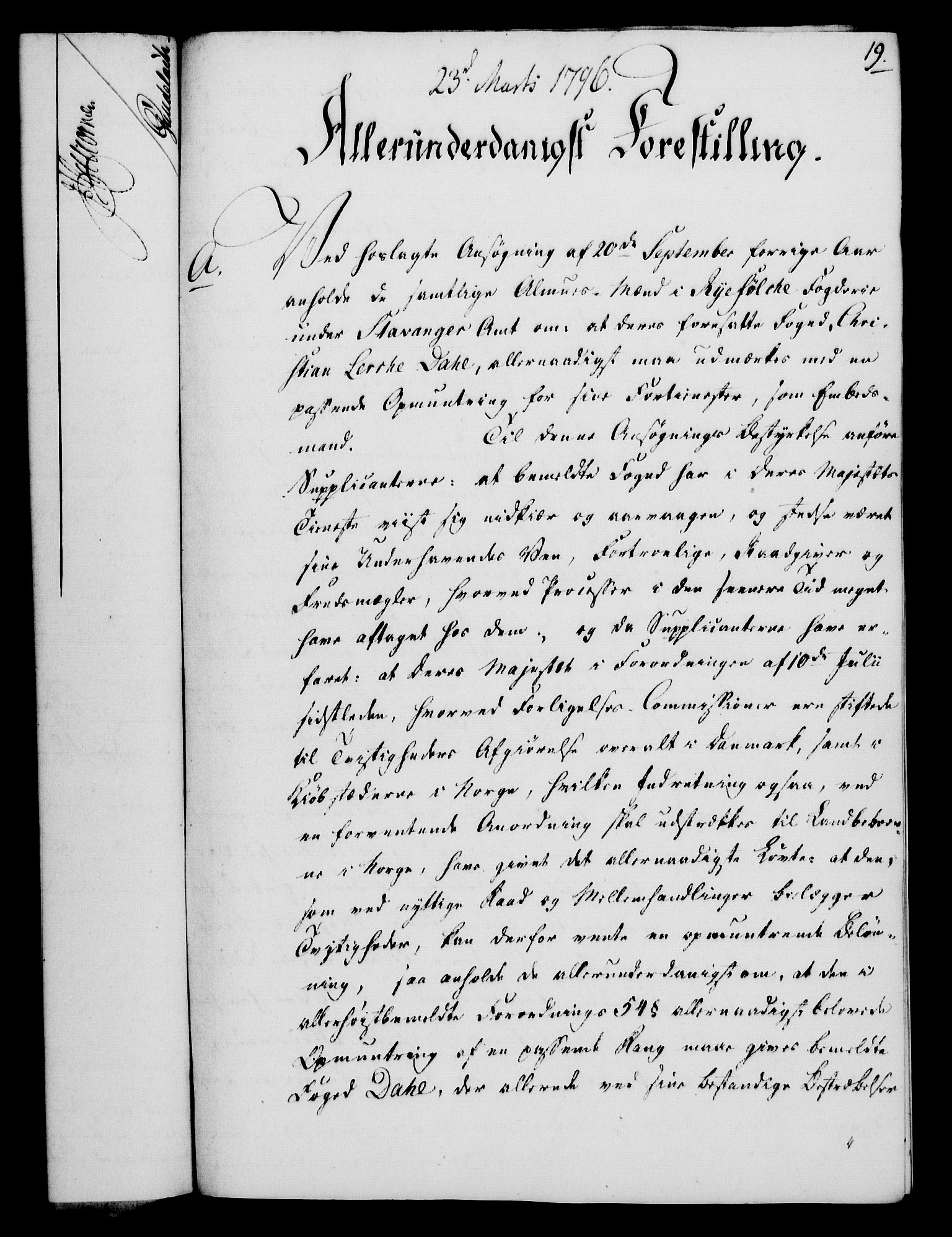 Rentekammeret, Kammerkanselliet, AV/RA-EA-3111/G/Gf/Gfa/L0078: Norsk relasjons- og resolusjonsprotokoll (merket RK 52.78), 1796, p. 117