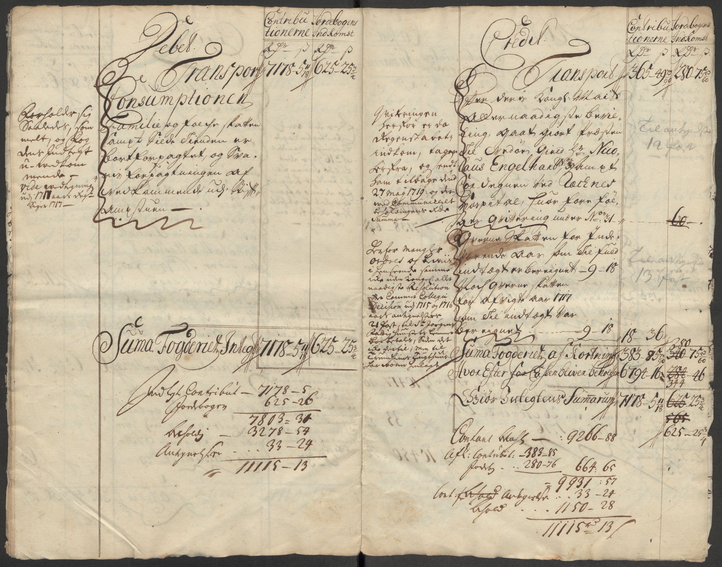 Rentekammeret inntil 1814, Reviderte regnskaper, Fogderegnskap, AV/RA-EA-4092/R55/L3665: Fogderegnskap Romsdal, 1718, p. 10