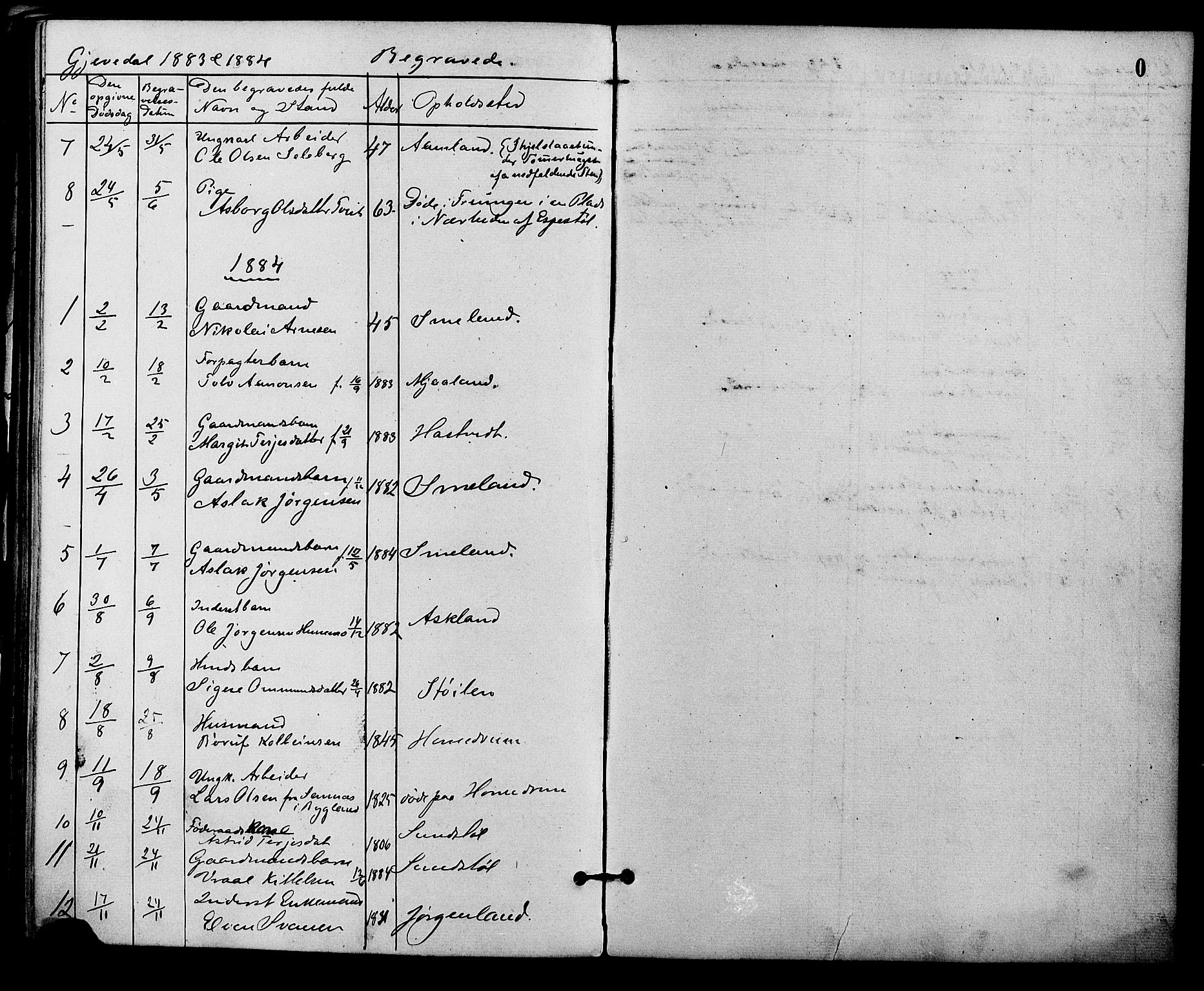 Åmli sokneprestkontor, AV/SAK-1111-0050/F/Fa/Fac/L0009: Parish register (official) no. A 9 /2, 1869-1884