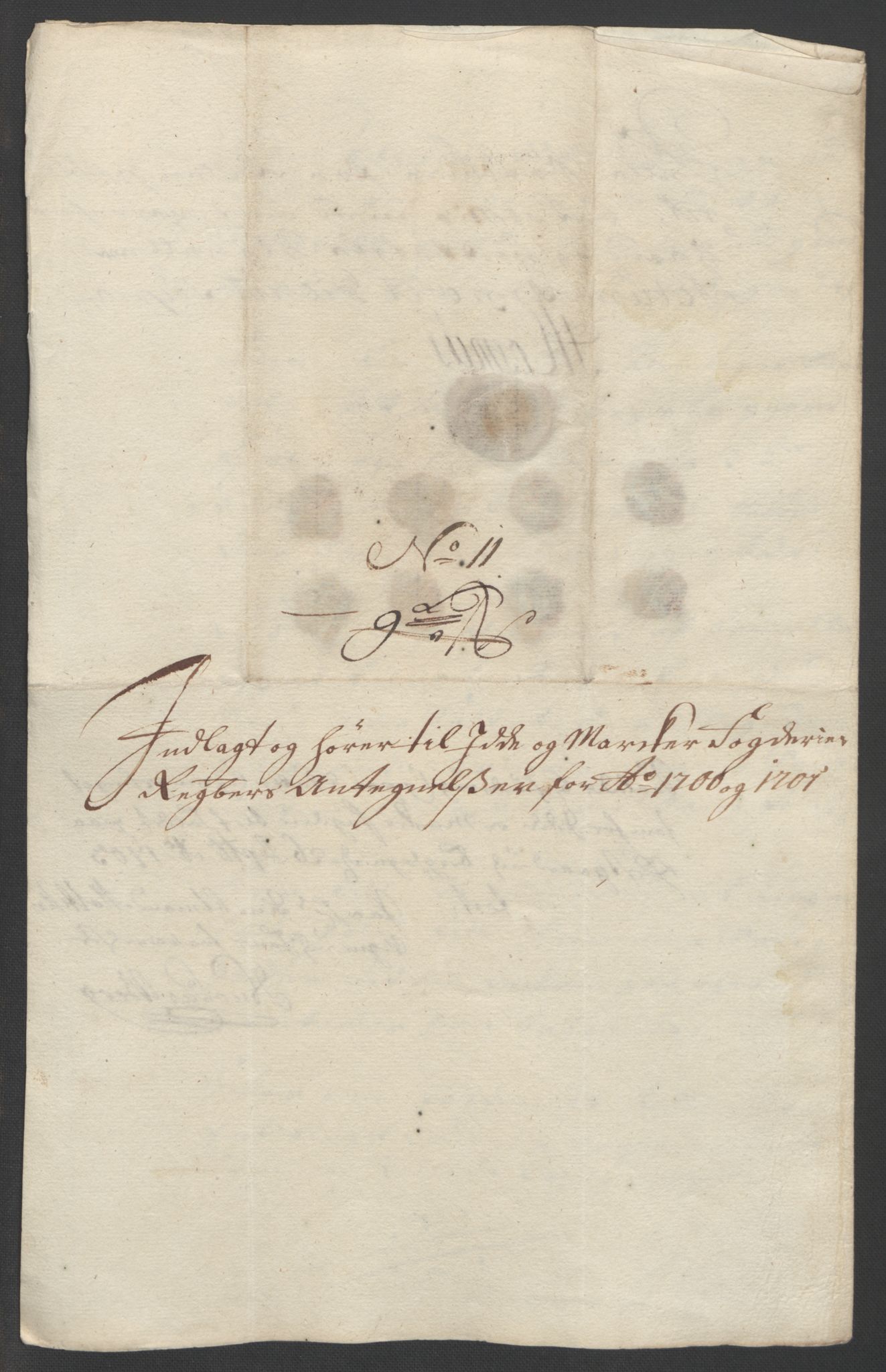 Rentekammeret inntil 1814, Reviderte regnskaper, Fogderegnskap, AV/RA-EA-4092/R01/L0015: Fogderegnskap Idd og Marker, 1700-1701, p. 403