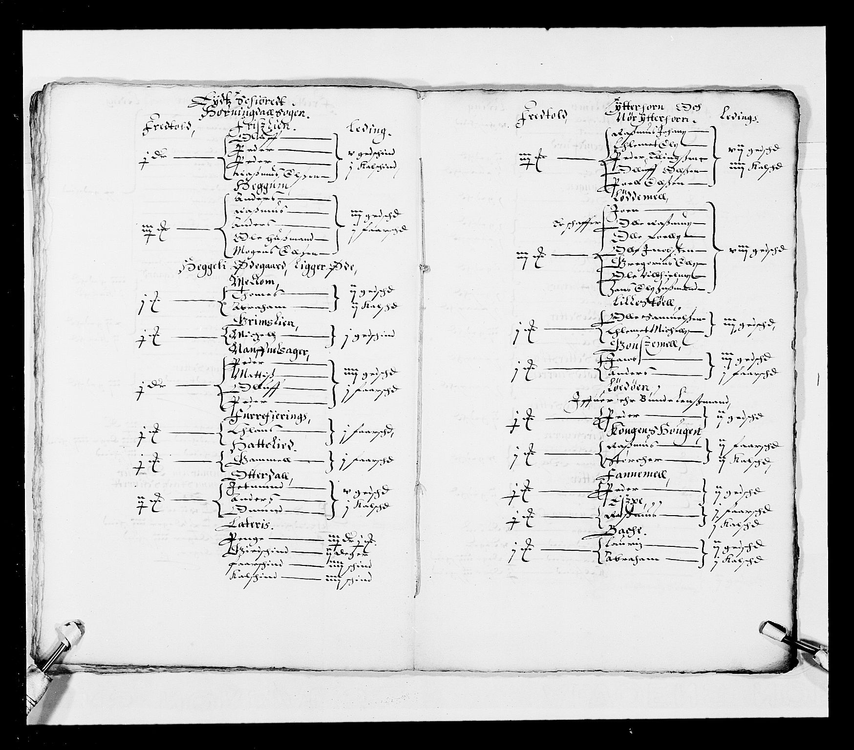 Stattholderembetet 1572-1771, RA/EA-2870/Ek/L0024/0002: Jordebøker 1633-1658: / Jordebøker for Bergenhus len, 1644-1645, p. 129