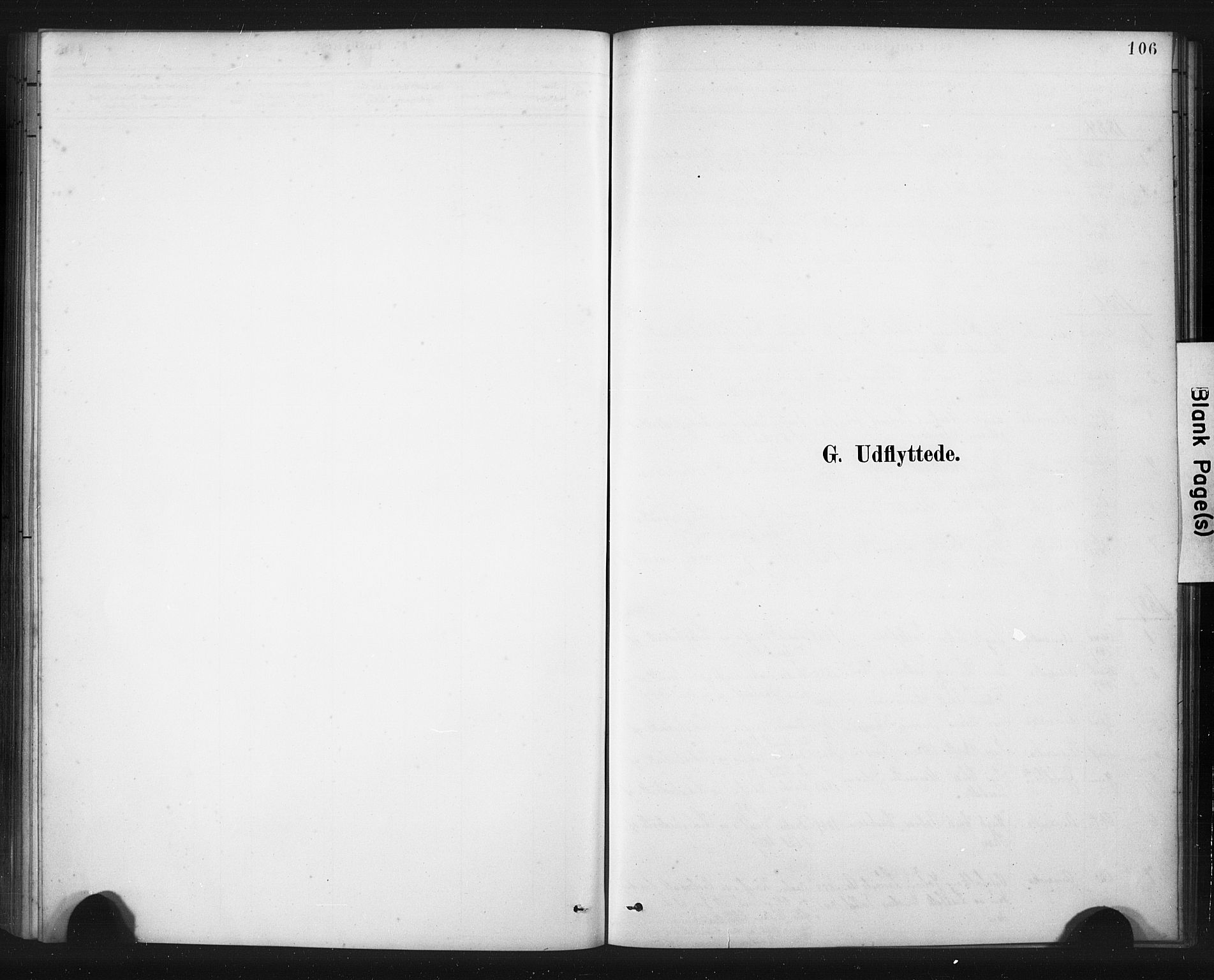 Torvastad sokneprestkontor, SAST/A -101857/H/Ha/Haa/L0016: Parish register (official) no. A 15, 1883-1903, p. 106