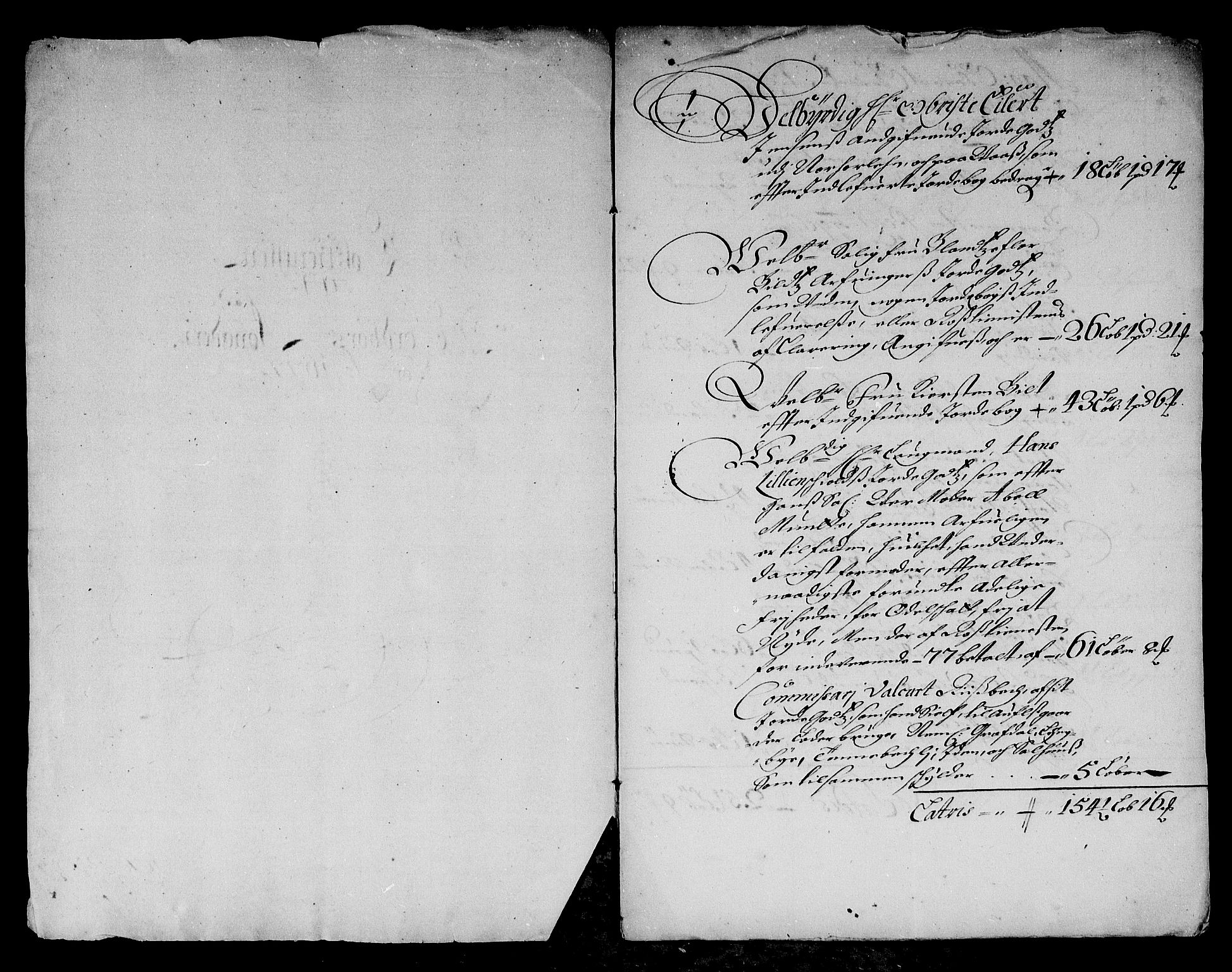 Rentekammeret inntil 1814, Reviderte regnskaper, Stiftamtstueregnskaper, Bergen stiftamt, AV/RA-EA-6043/R/Rc/L0049: Bergen stiftamt, 1675-1677