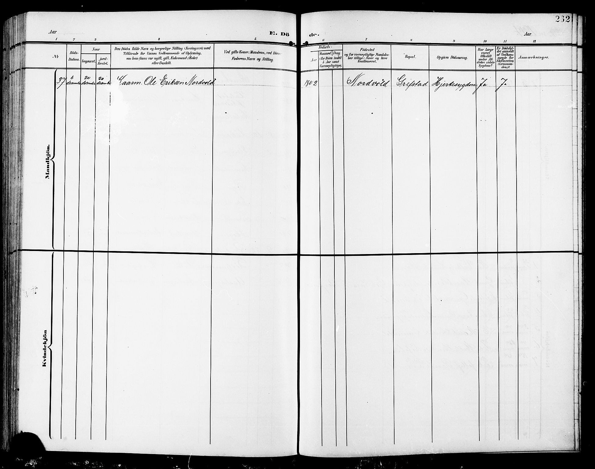 Ministerialprotokoller, klokkerbøker og fødselsregistre - Sør-Trøndelag, SAT/A-1456/672/L0864: Parish register (copy) no. 672C03, 1902-1914, p. 262