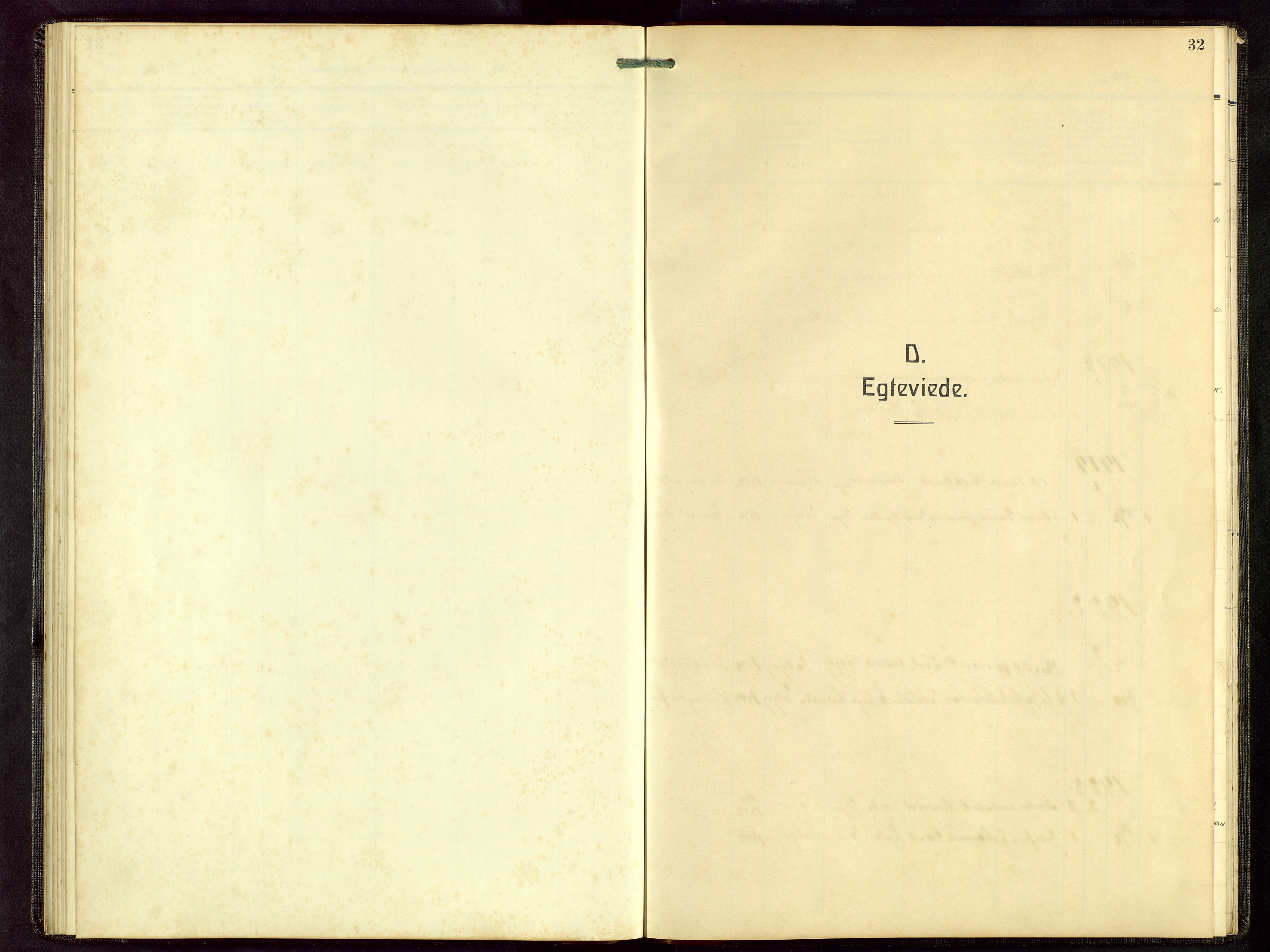 Finnøy sokneprestkontor, SAST/A-101825/H/Ha/Hab/L0007: Parish register (copy) no. B 7, 1917-1954, p. 32