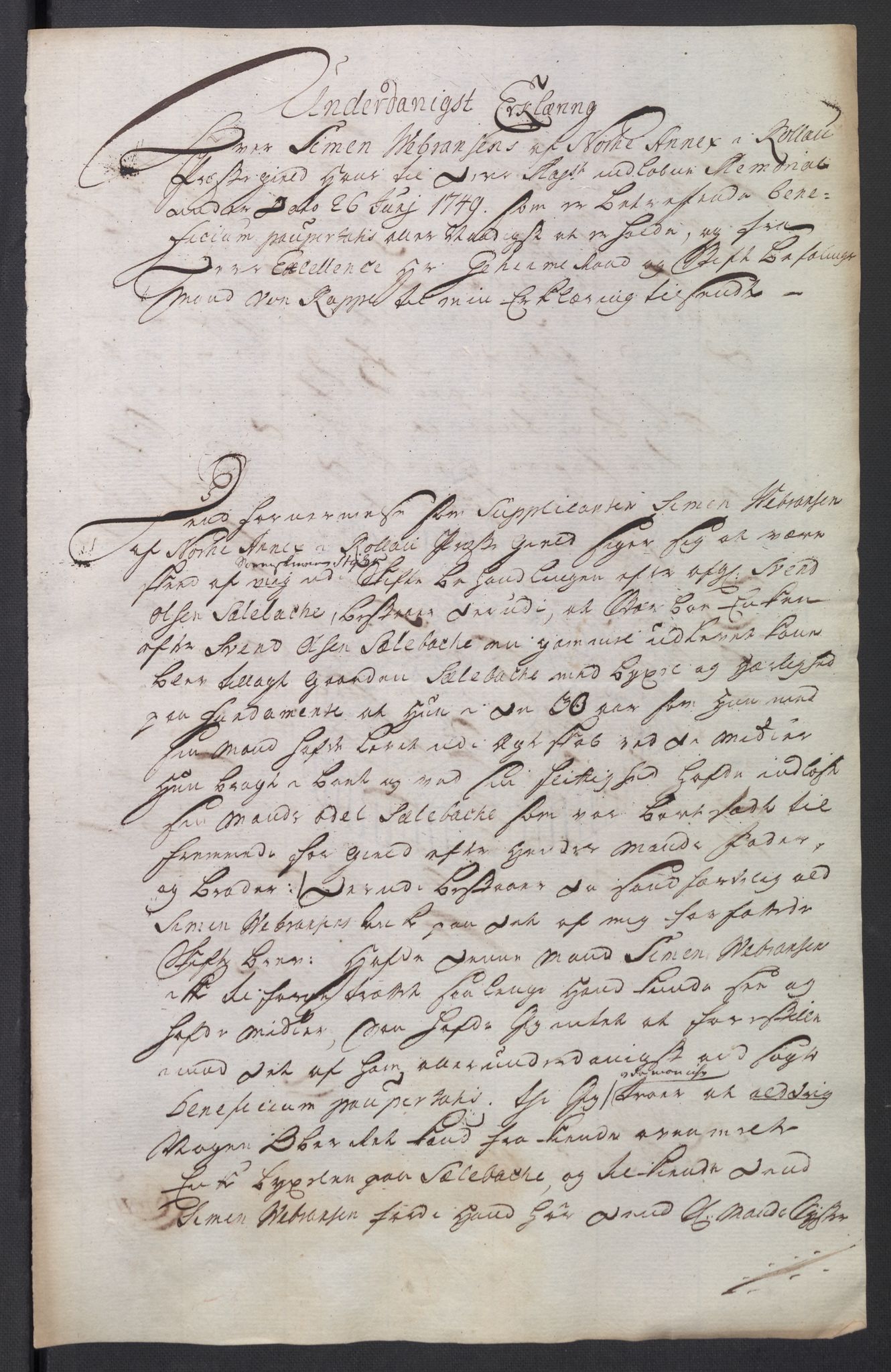 Kristiania stiftamt, SAO/A-10386/E/Ed/Edp/L0004: Sorenskrivere, 1743-1750, p. 97