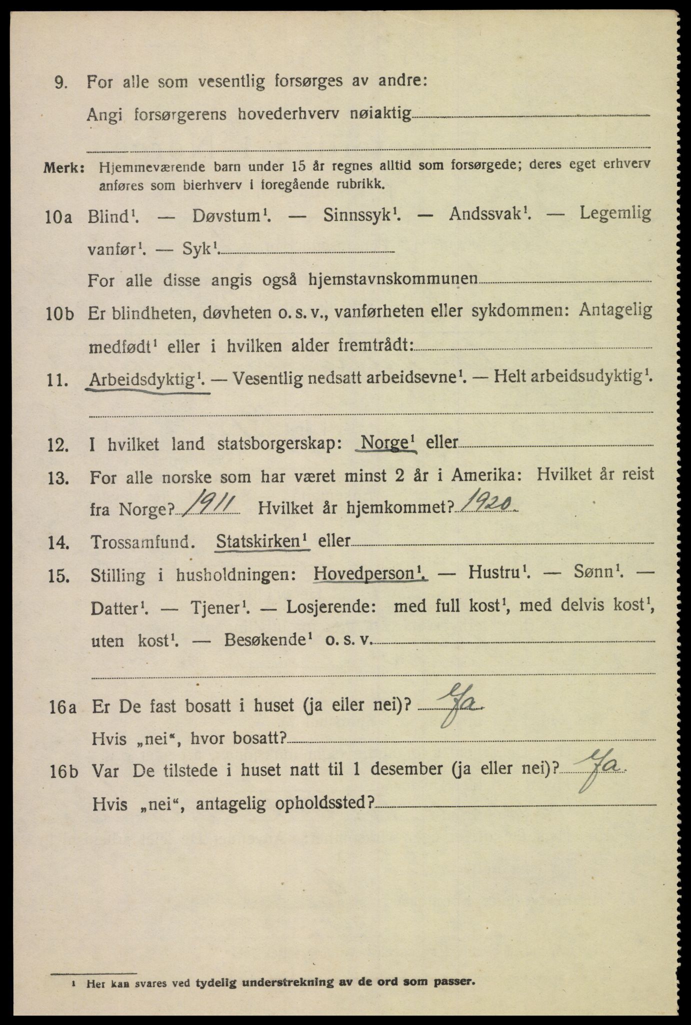 SAK, 1920 census for Halse og Harkmark, 1920, p. 7308