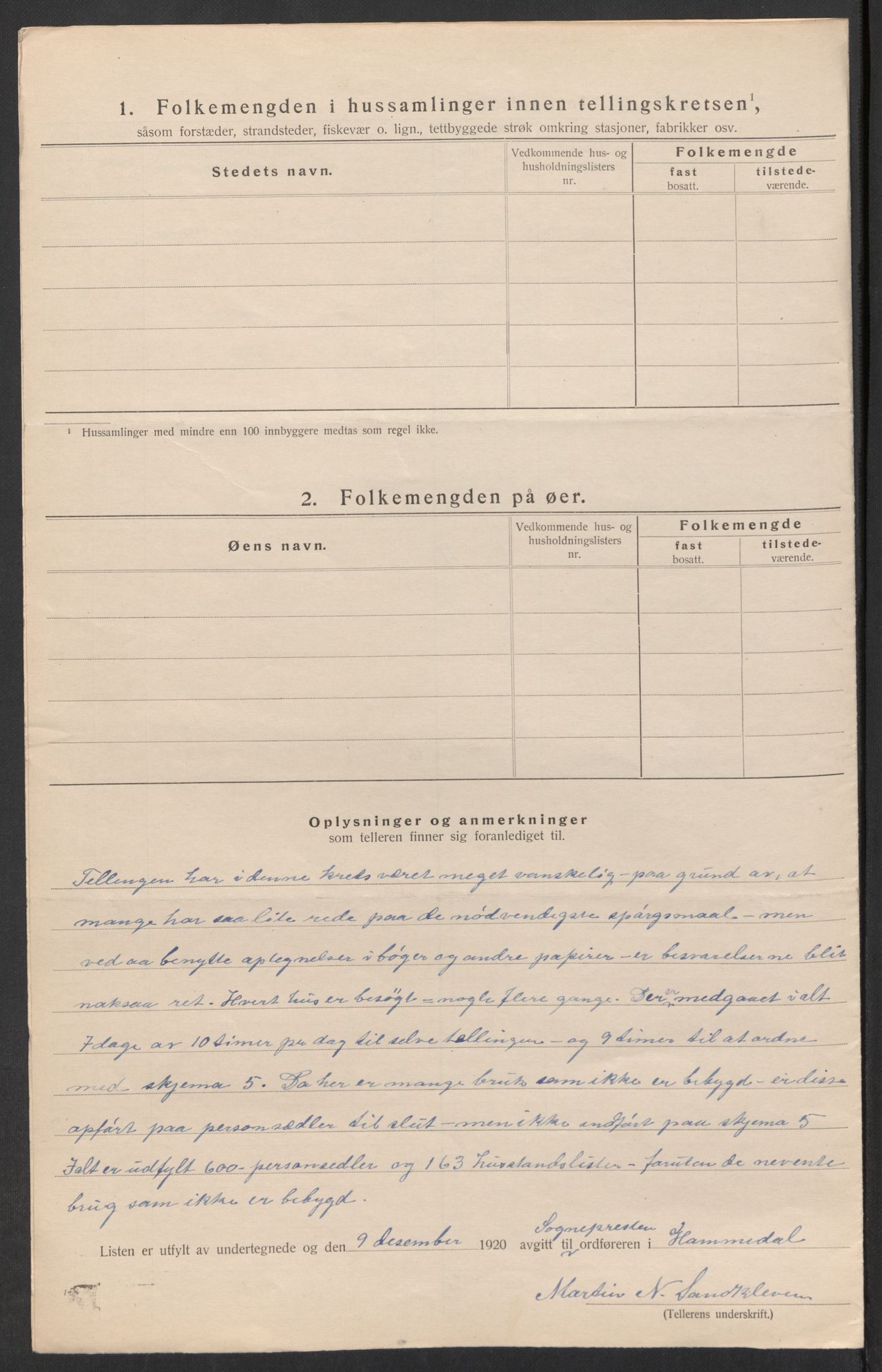 SAK, 1920 census for Landvik, 1920, p. 17