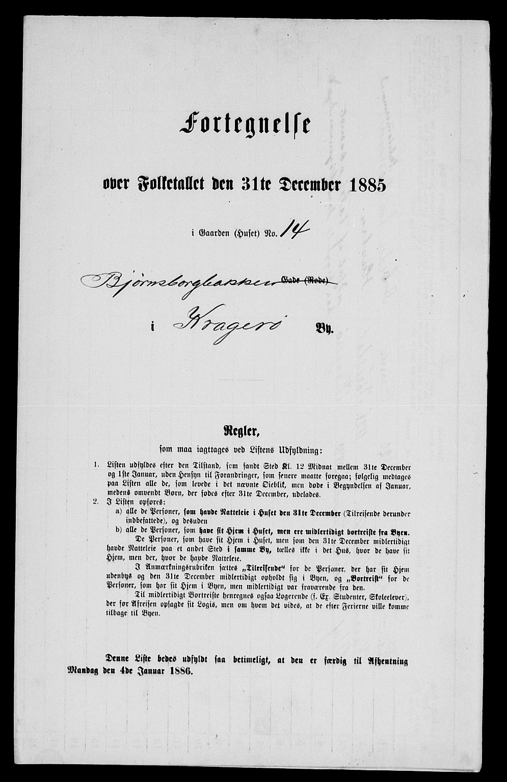 SAKO, 1885 census for 0801 Kragerø, 1885, p. 913