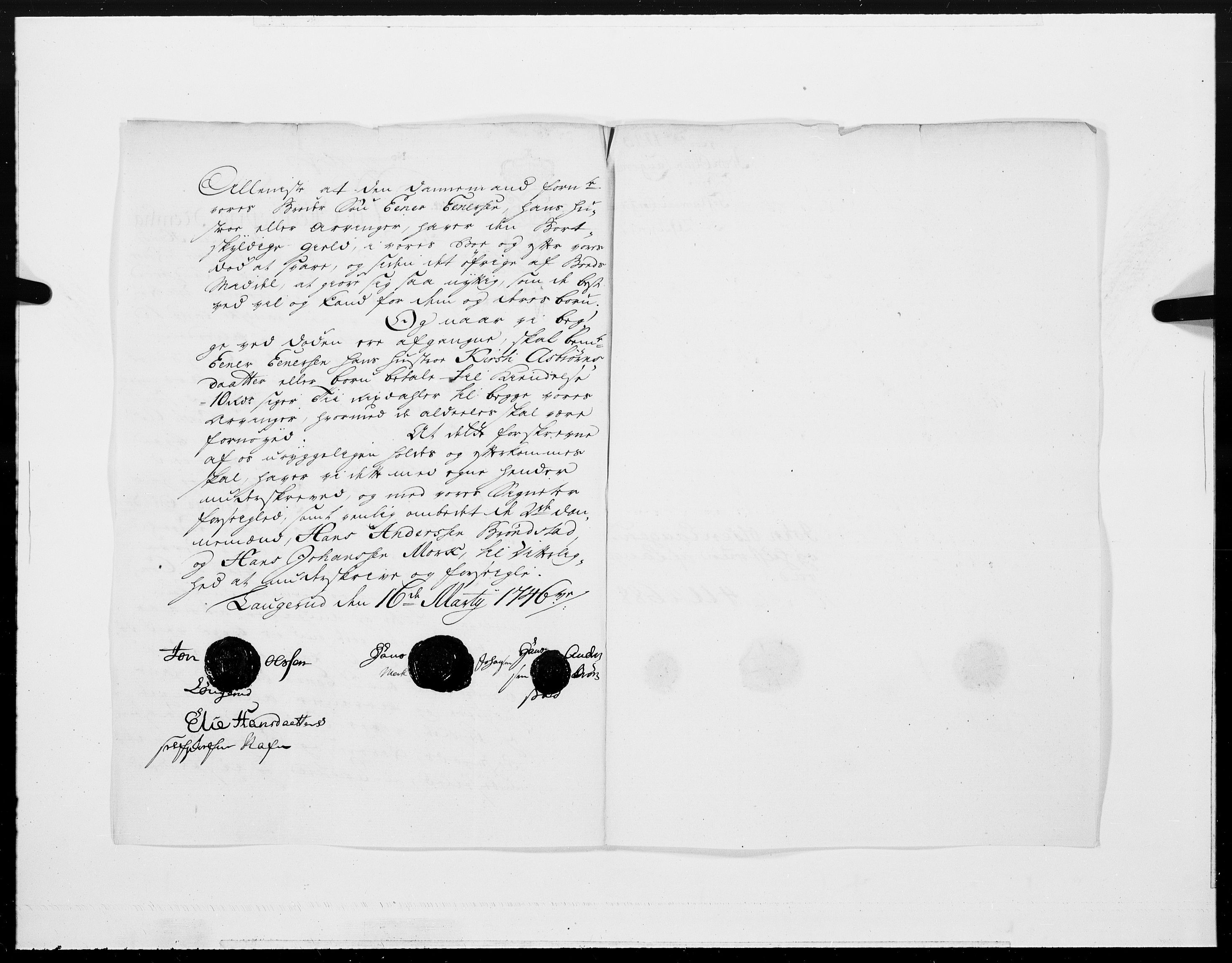 Danske Kanselli 1572-1799, RA/EA-3023/F/Fc/Fcc/Fcca/L0144: Norske innlegg 1572-1799, 1746, p. 538