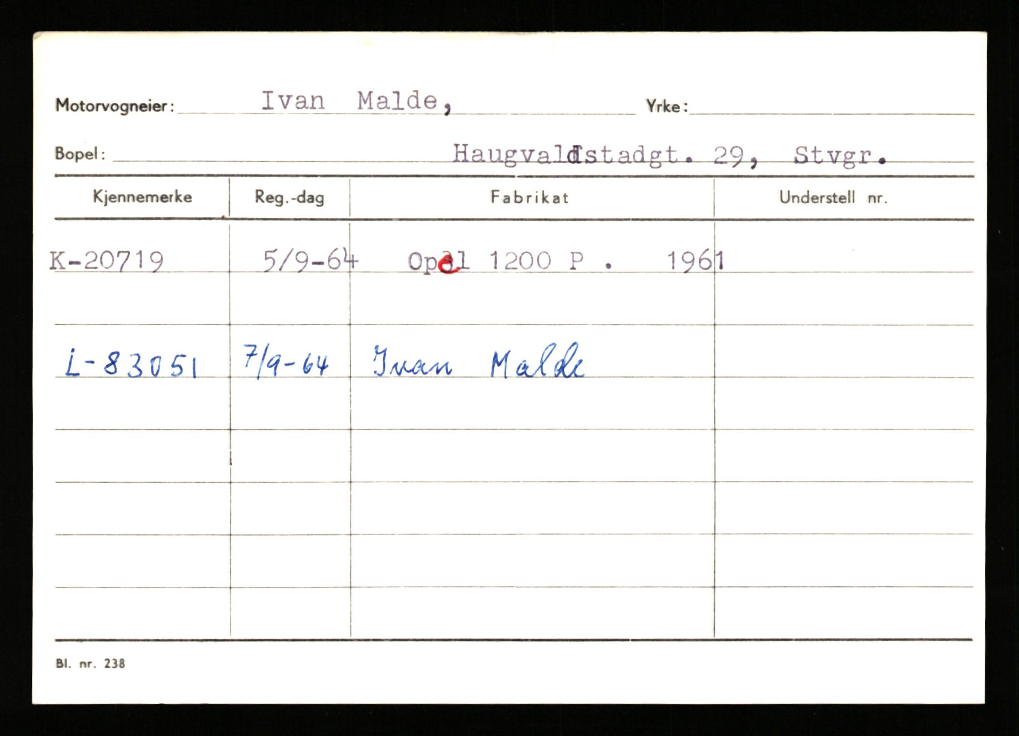 Stavanger trafikkstasjon, AV/SAST-A-101942/0/G/L0004: Registreringsnummer: 15497 - 22957, 1930-1971, p. 2392