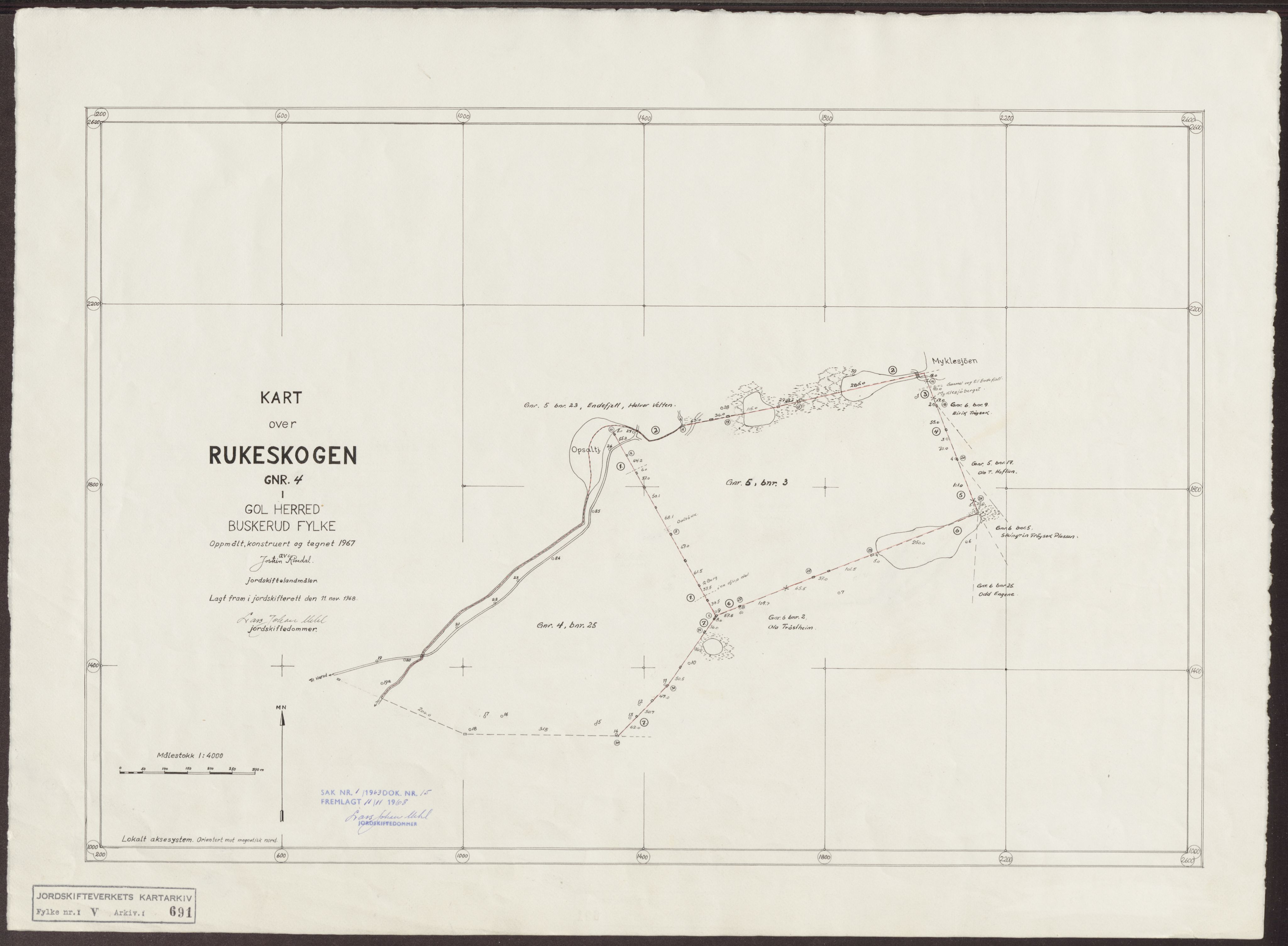 Jordskifteverkets kartarkiv, RA/S-3929/T, 1859-1988, p. 930
