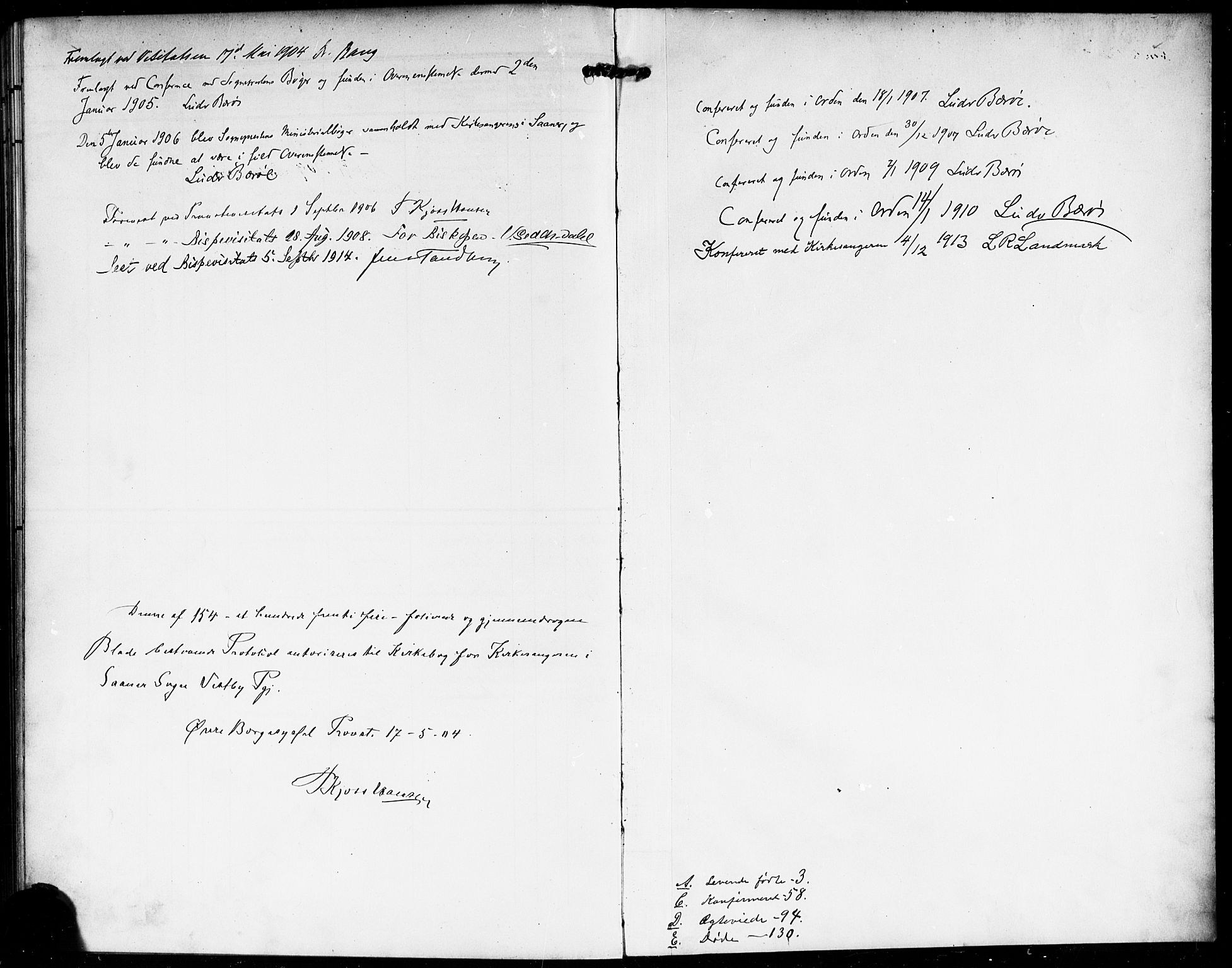 Vestby prestekontor Kirkebøker, AV/SAO-A-10893/G/Gb/L0002: Parish register (copy) no. II 2, 1903-1914