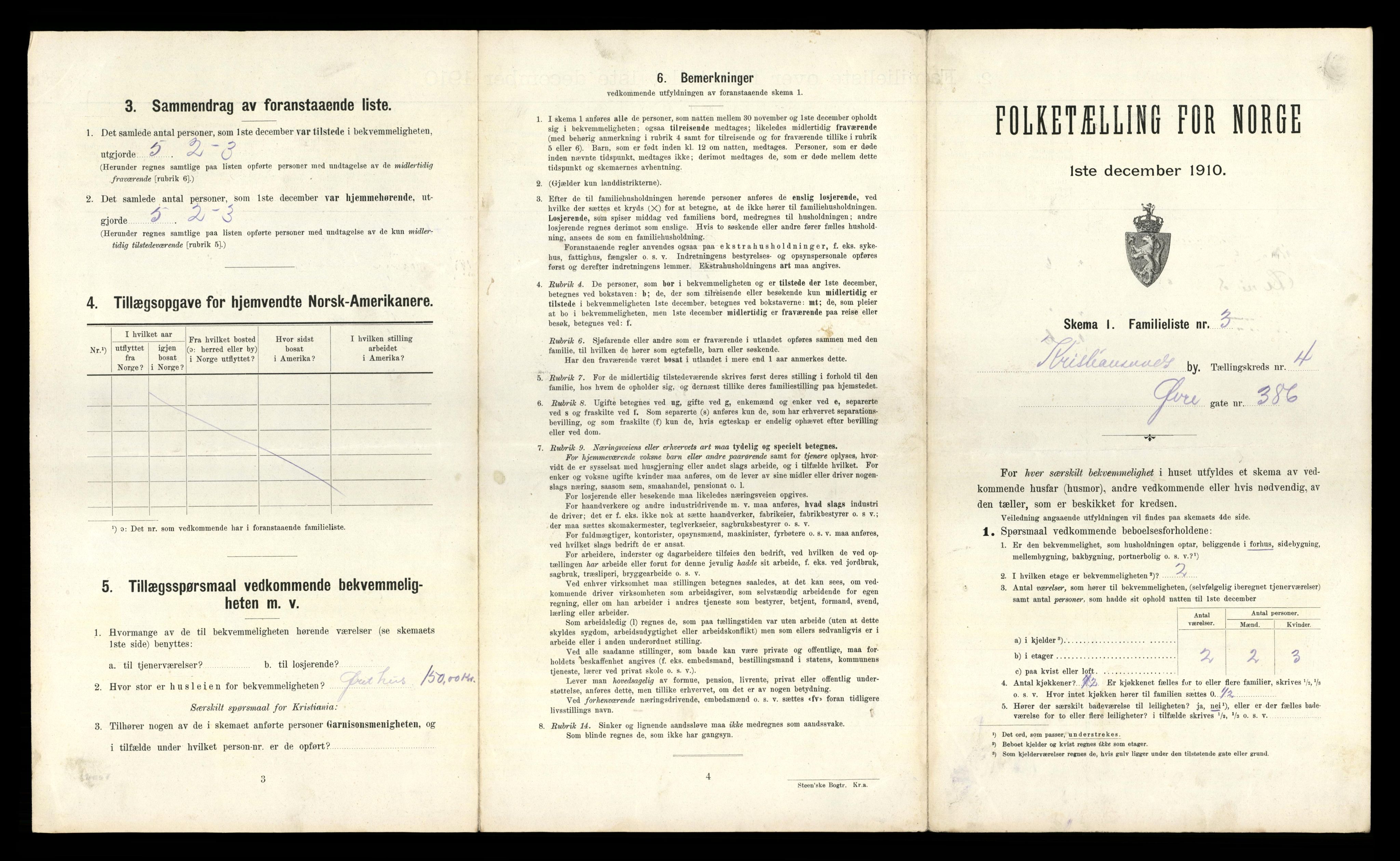 RA, 1910 census for Kristiansund, 1910, p. 757