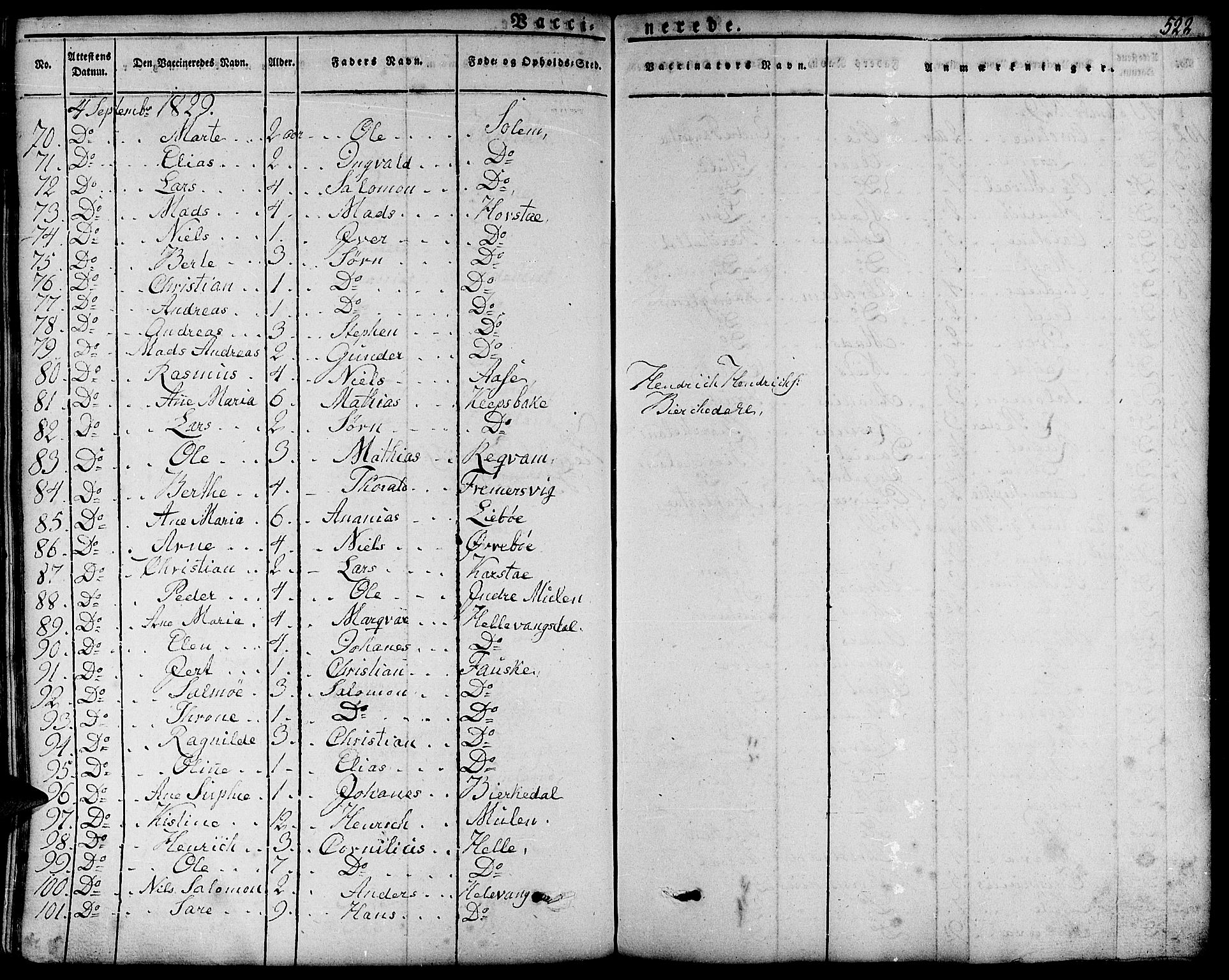 Førde sokneprestembete, AV/SAB-A-79901/H/Haa/Haaa/L0006: Parish register (official) no. A 6, 1821-1842, p. 522