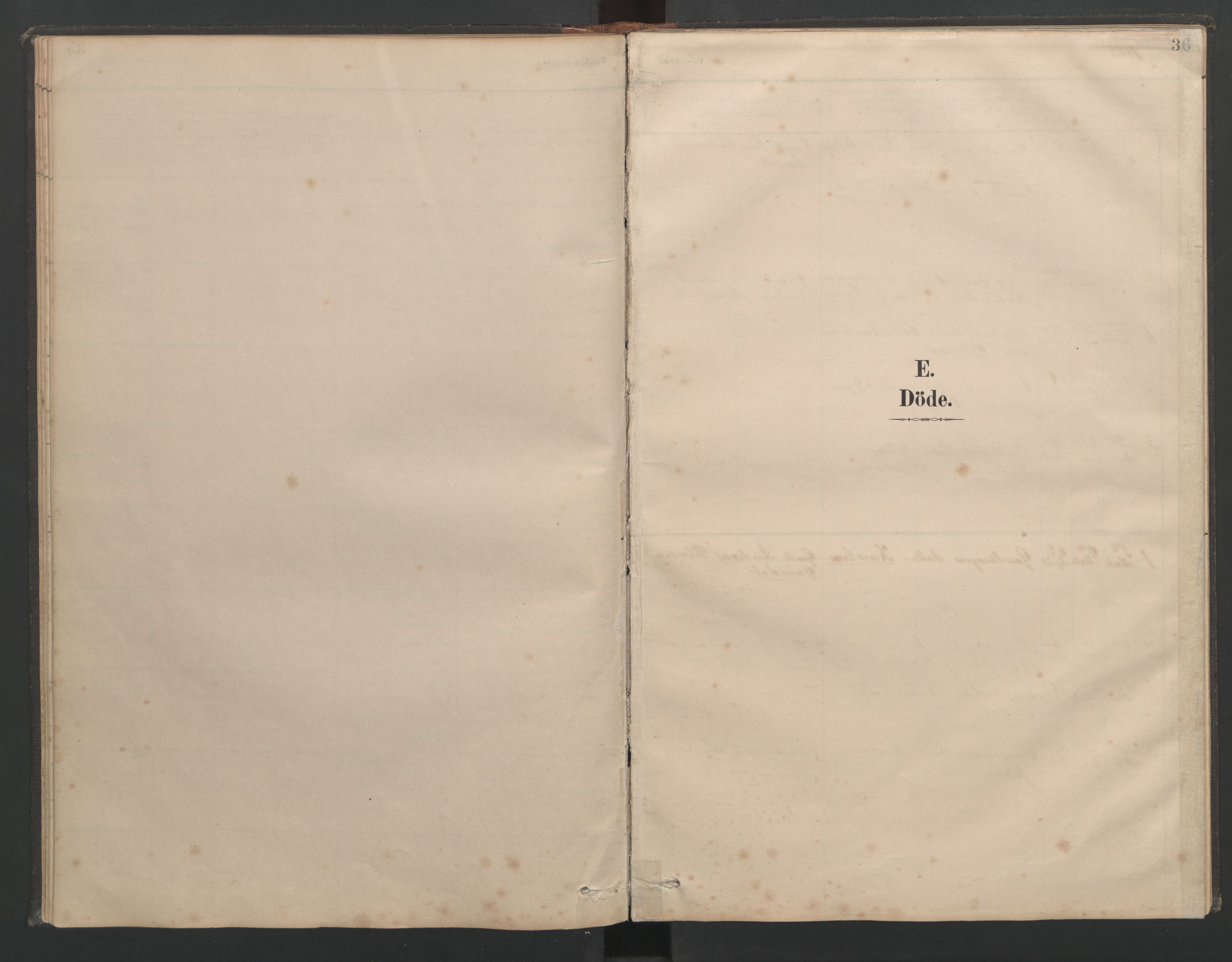 Ministerialprotokoller, klokkerbøker og fødselsregistre - Møre og Romsdal, SAT/A-1454/518/L0237: Parish register (copy) no. 518C04, 1885-1963, p. 36