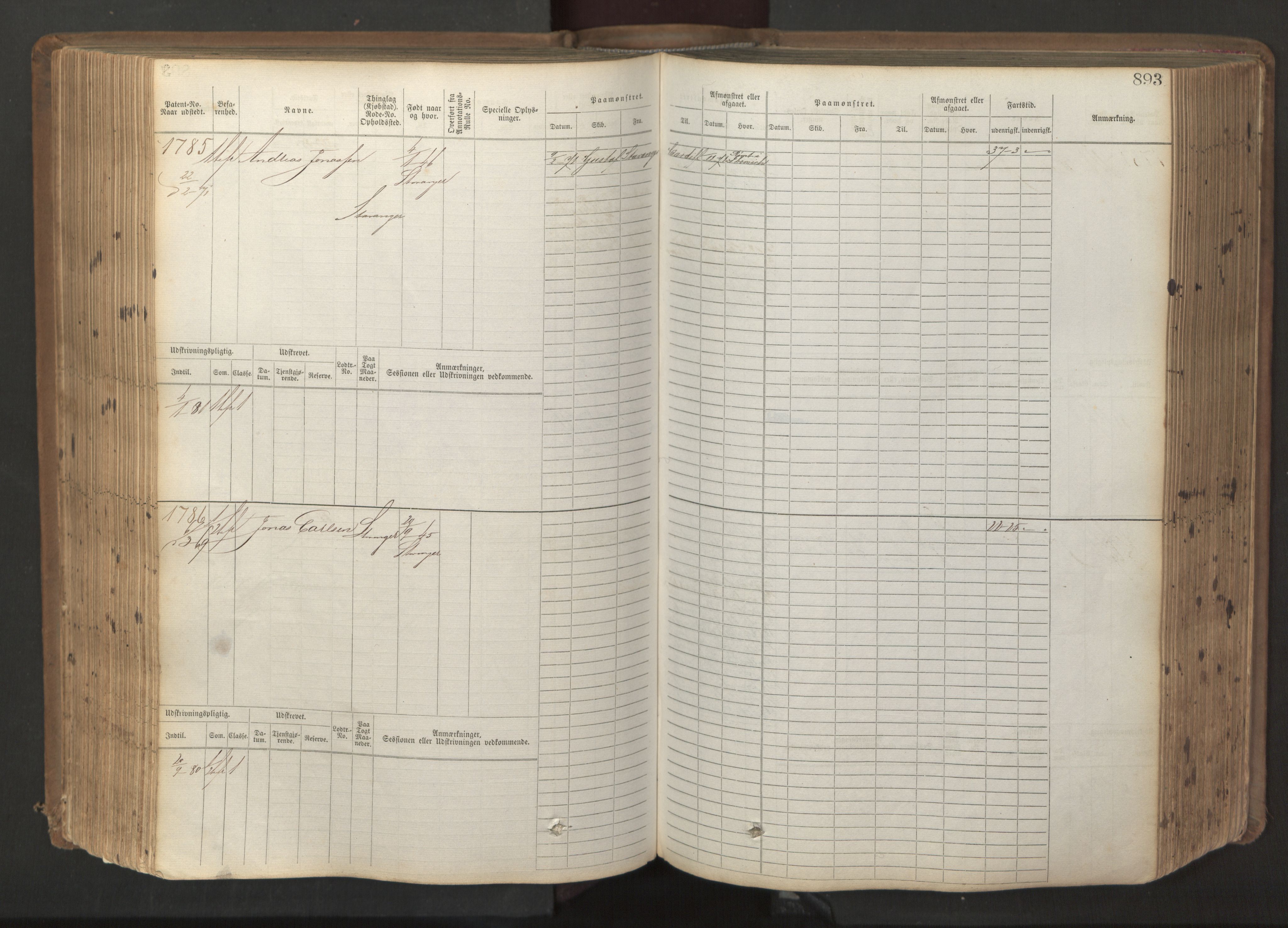 Stavanger sjømannskontor, AV/SAST-A-102006/F/Fb/Fbb/L0017: Sjøfartshovedrulle patnentnr. 1203-2402 (dublett), 1869, p. 296