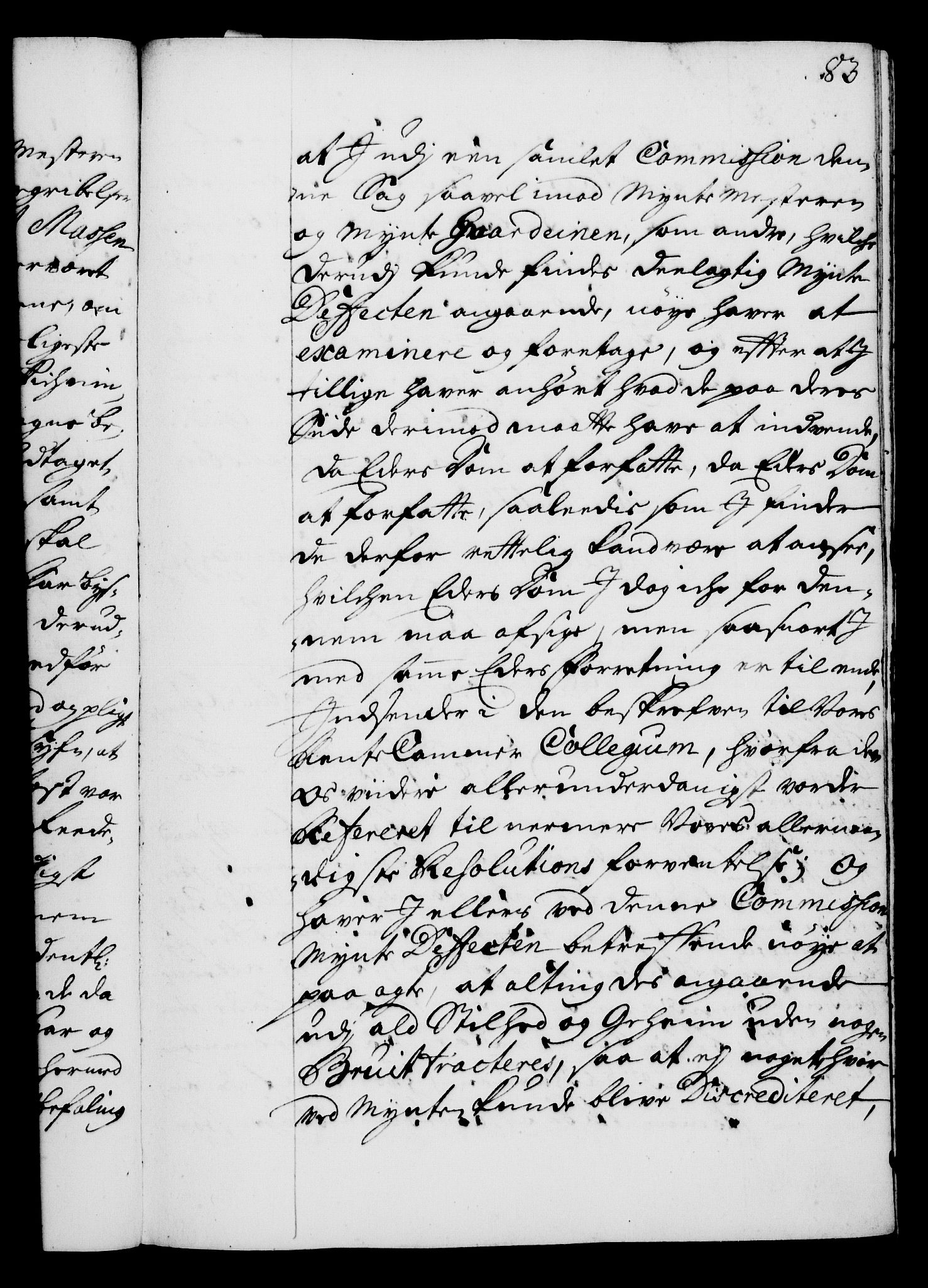 Rentekammeret, Kammerkanselliet, RA/EA-3111/G/Gg/Gga/L0003: Norsk ekspedisjonsprotokoll med register (merket RK 53.3), 1727-1734, p. 83