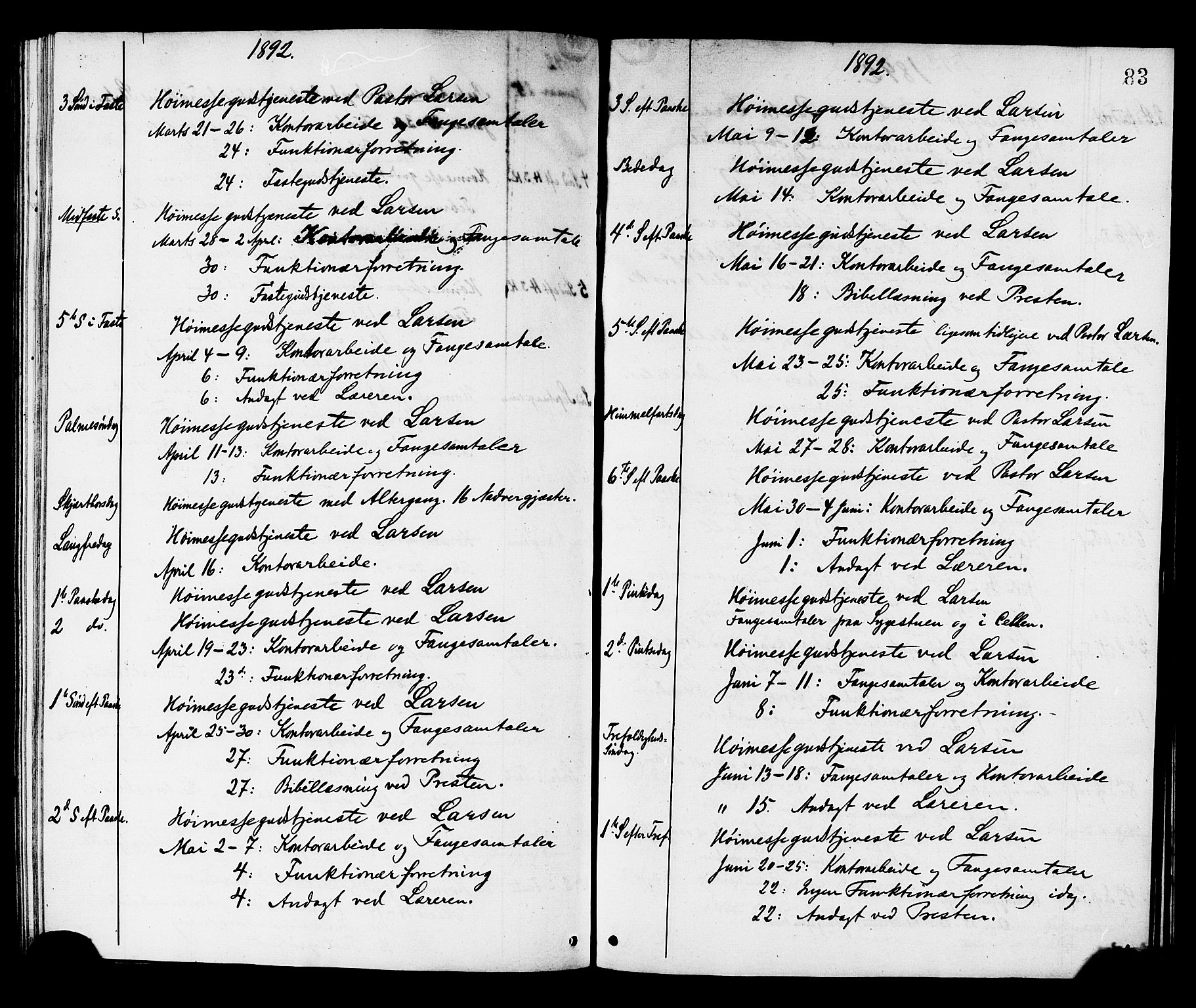 Ministerialprotokoller, klokkerbøker og fødselsregistre - Sør-Trøndelag, SAT/A-1456/624/L0482: Parish register (official) no. 624A03, 1870-1918, p. 83