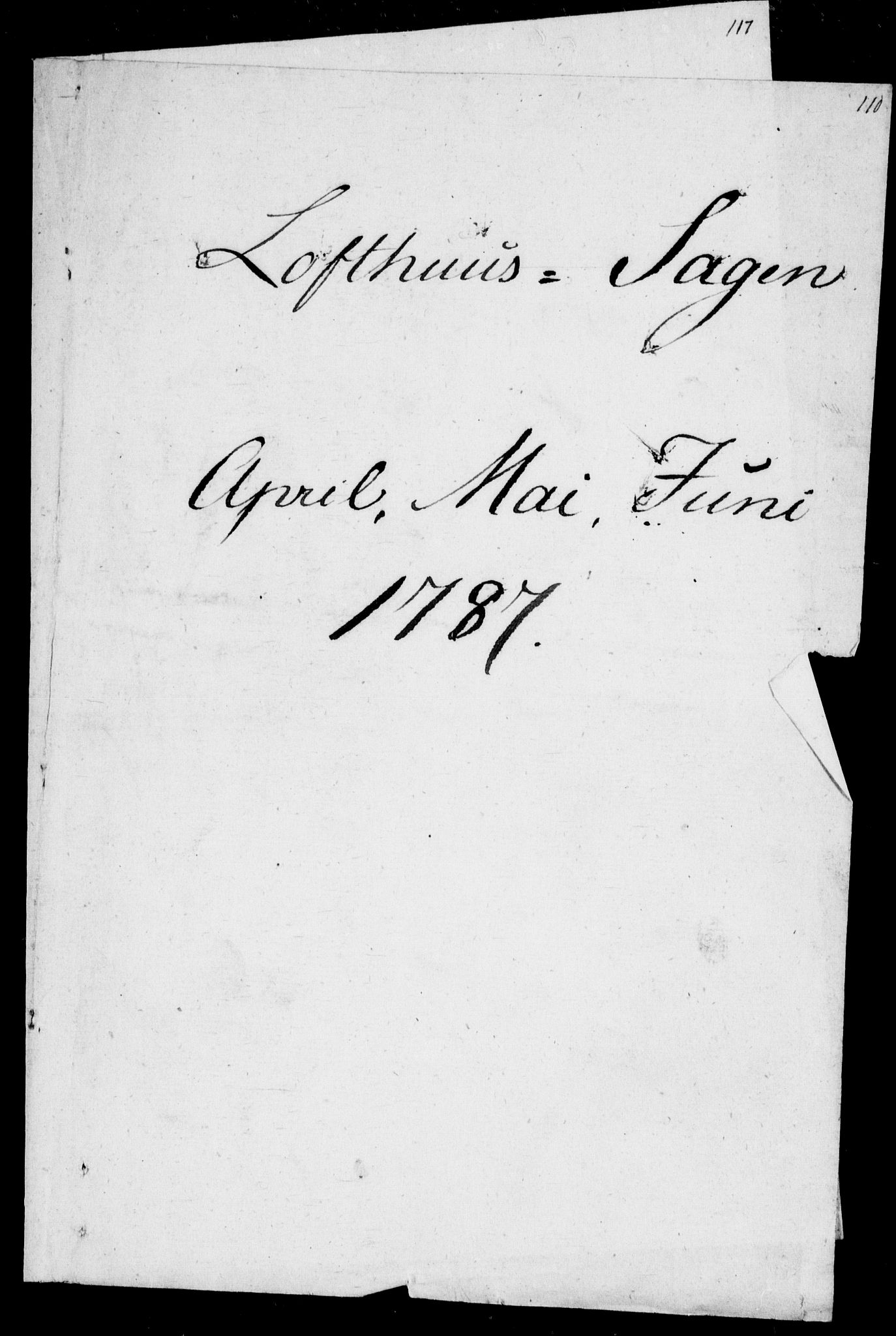 Danske Kanselli, Skapsaker, AV/RA-EA-4061/F/L0097: Skap 16, pakke 7 III, 1787, p. 3