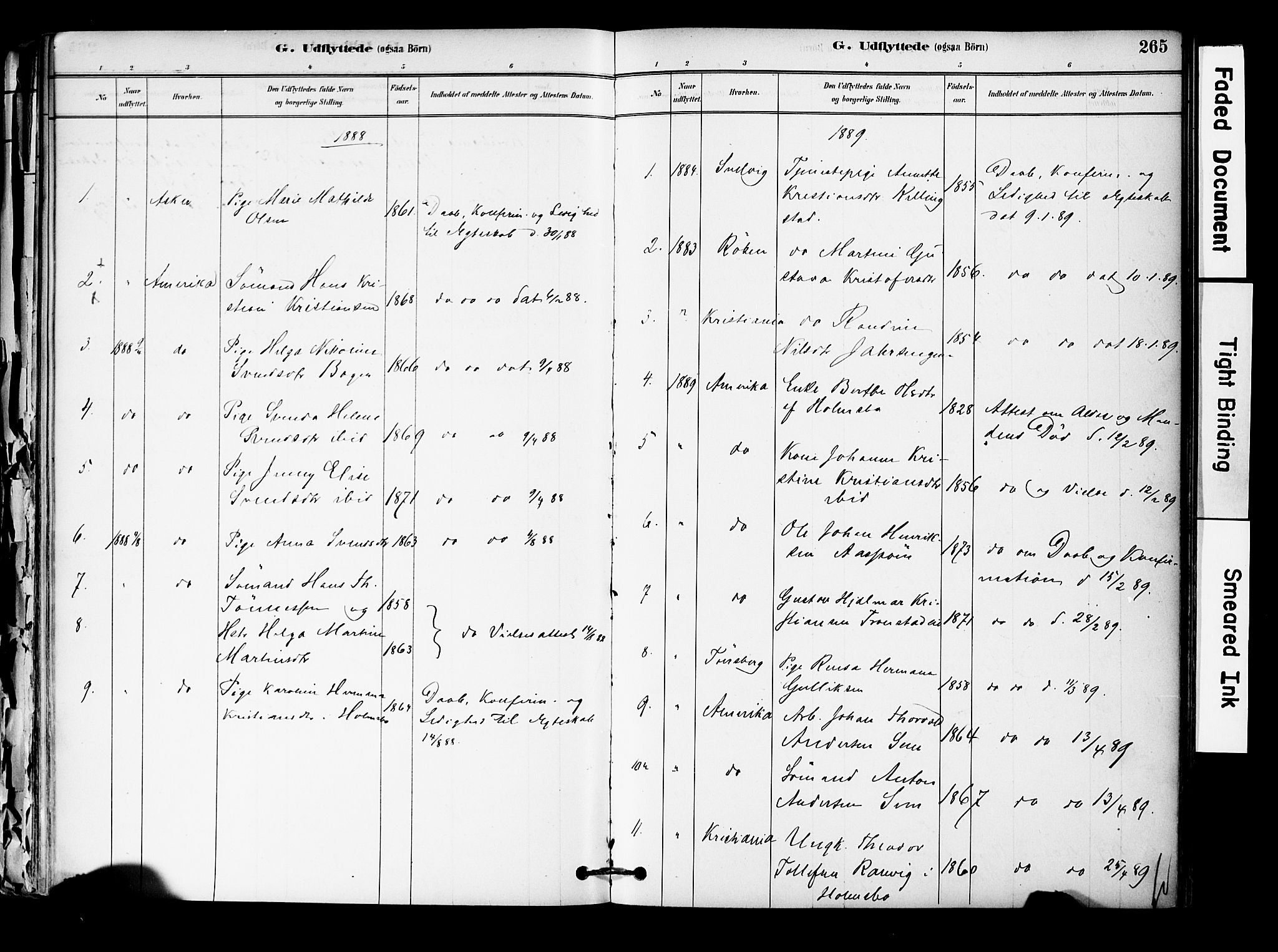 Hurum kirkebøker, AV/SAKO-A-229/F/Fa/L0014: Parish register (official) no. 14, 1882-1895, p. 265