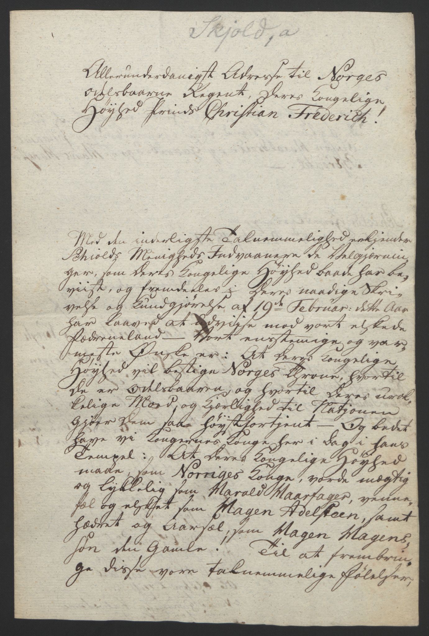 Statsrådssekretariatet, RA/S-1001/D/Db/L0008: Fullmakter for Eidsvollsrepresentantene i 1814. , 1814, p. 239