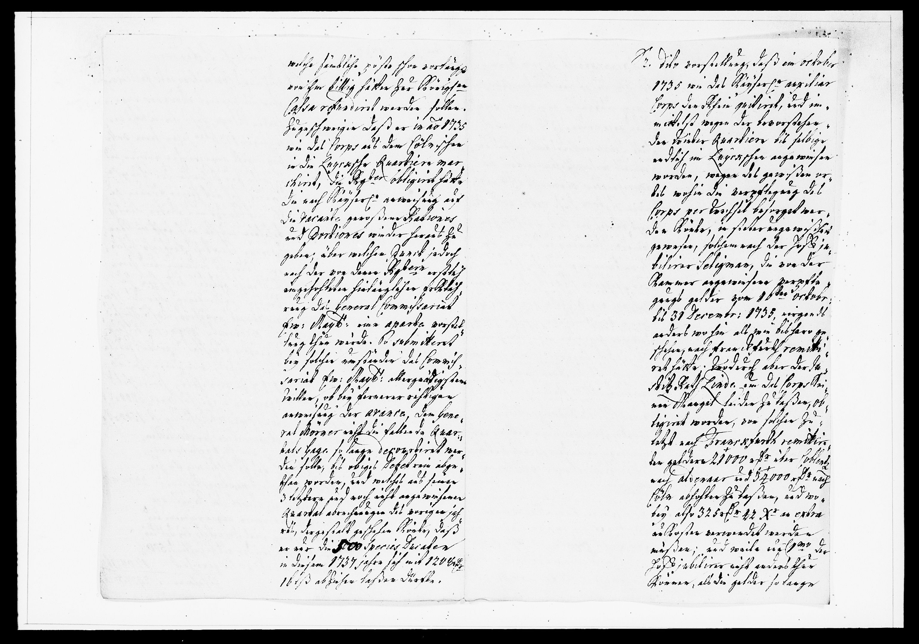 Krigskollegiet, Krigskancelliet, DRA/A-0006/-/1138-1142: Refererede sager, 1737, p. 7