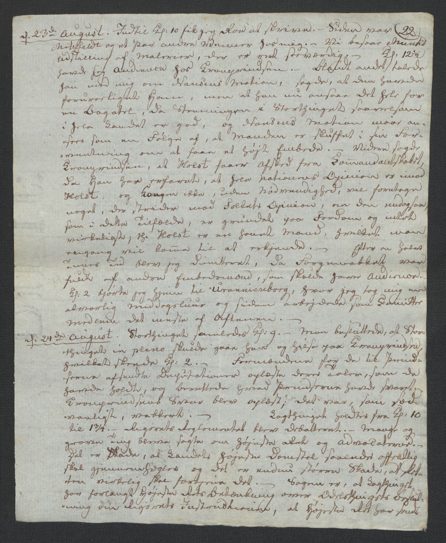 Christie, Wilhelm Frimann Koren, AV/RA-PA-0014/F/L0005: Christies dokumenter fra Stortinget, 1815-1816, p. 69
