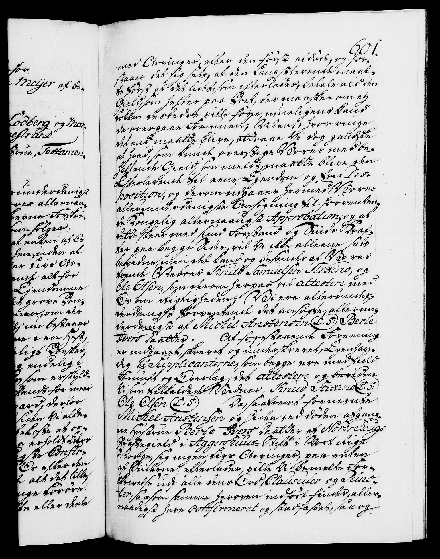 Danske Kanselli 1572-1799, RA/EA-3023/F/Fc/Fca/Fcaa/L0047: Norske registre, 1776-1778, p. 601a