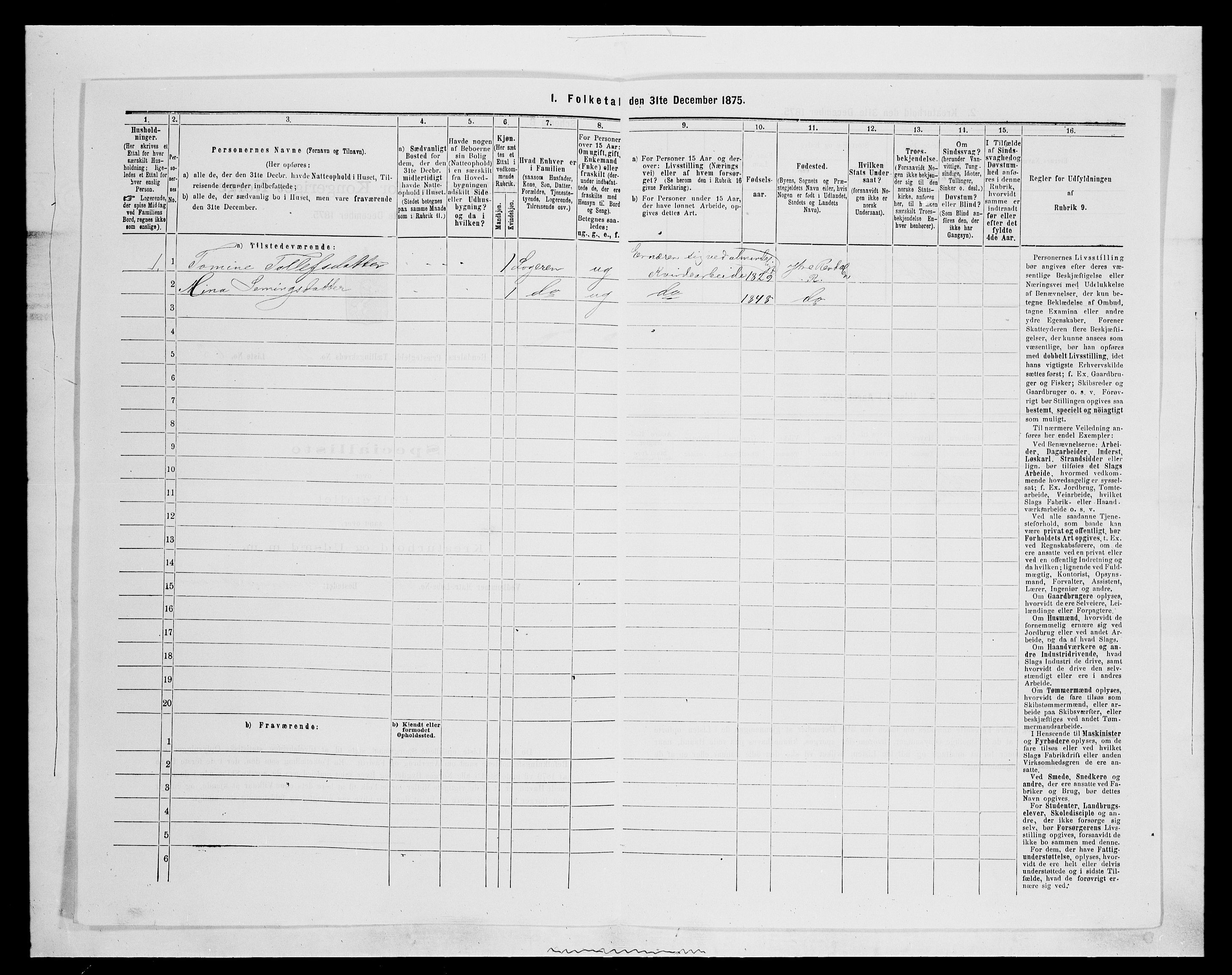 SAH, 1875 census for 0432P Rendalen, 1875, p. 338