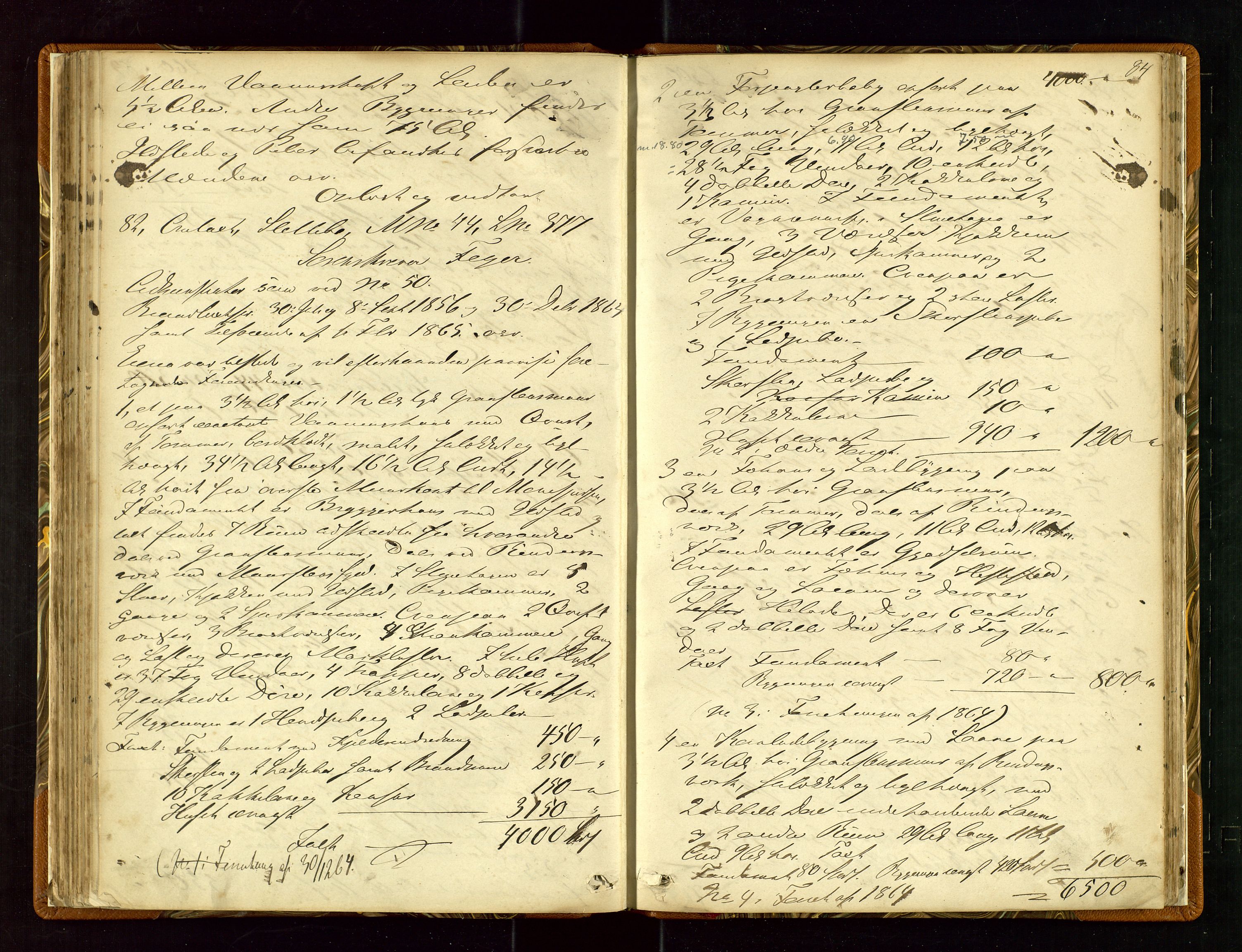 Eigersund lensmannskontor, AV/SAST-A-100171/Goa/L0002: "Brandtaxt-protocol", 1859-1876, p. 83b-84a