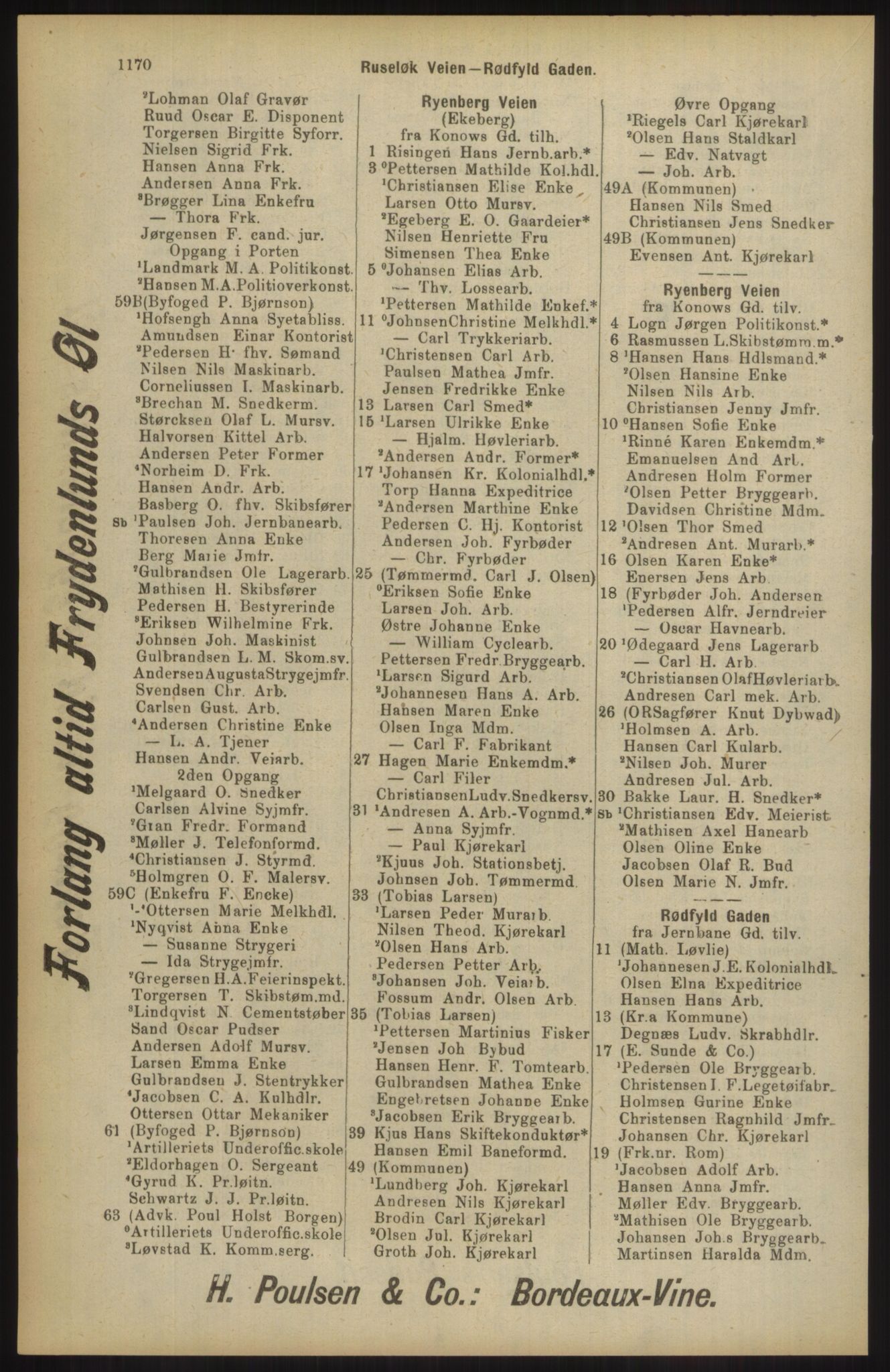 Kristiania/Oslo adressebok, PUBL/-, 1904, p. 1170