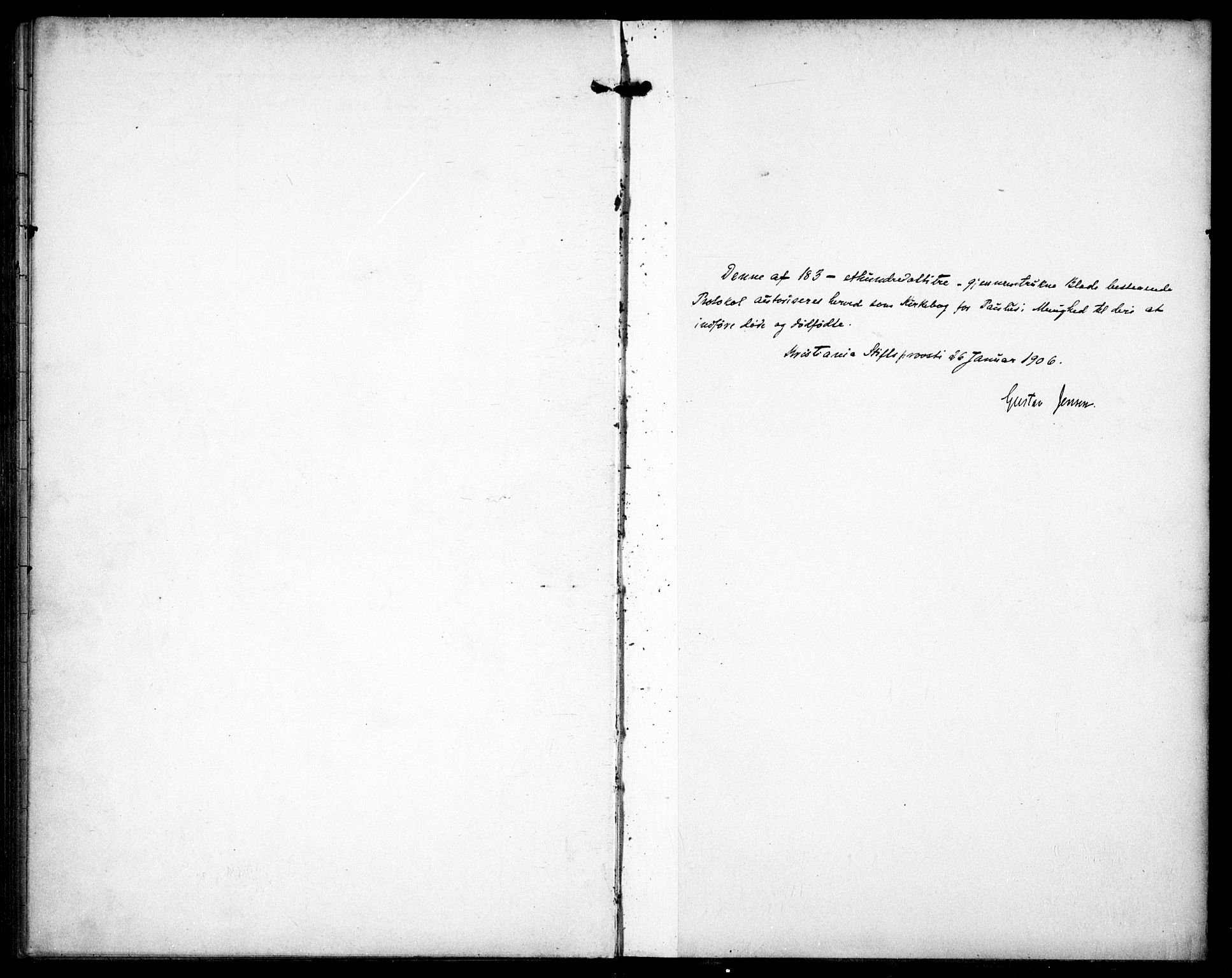 Paulus prestekontor Kirkebøker, AV/SAO-A-10871/F/Fa/L0018: Parish register (official) no. 18, 1906-1915