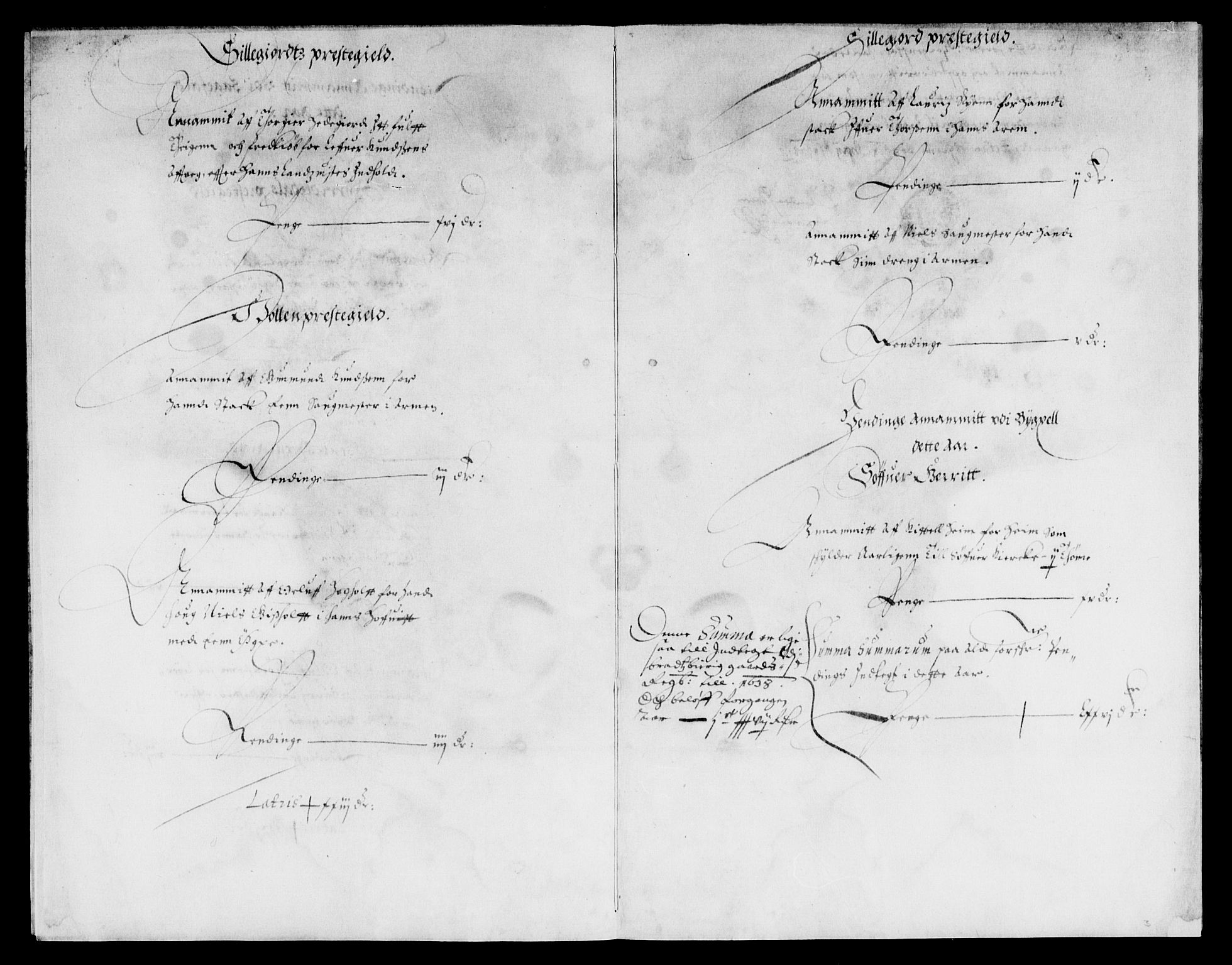 Rentekammeret inntil 1814, Reviderte regnskaper, Lensregnskaper, AV/RA-EA-5023/R/Rb/Rbp/L0019: Bratsberg len, 1636-1638