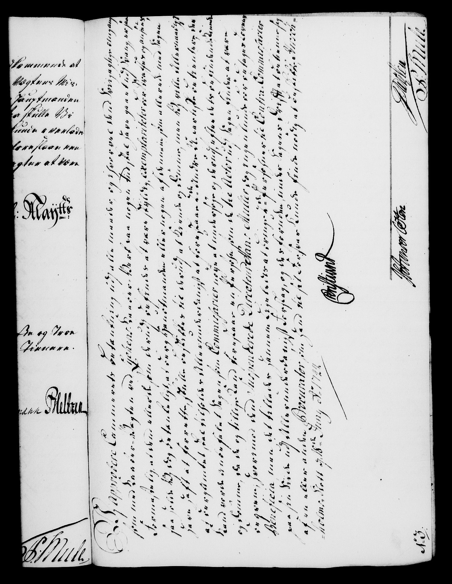 Rentekammeret, Kammerkanselliet, RA/EA-3111/G/Gf/Gfa/L0027: Norsk relasjons- og resolusjonsprotokoll (merket RK 52.27), 1744, p. 430
