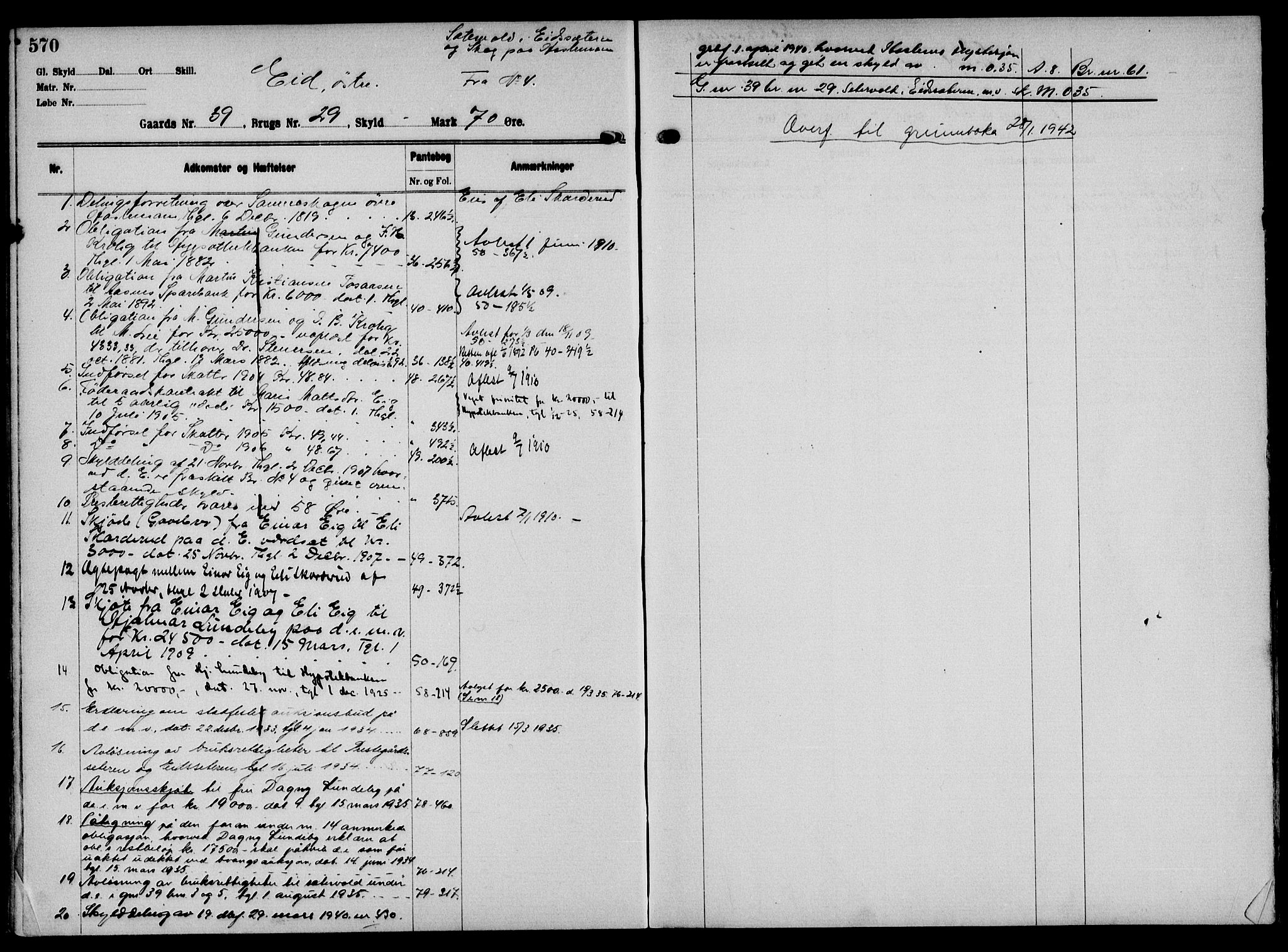 Solør tingrett, AV/SAH-TING-008/H/Ha/Hak/L0002: Mortgage register no. II, 1900-1935, p. 570