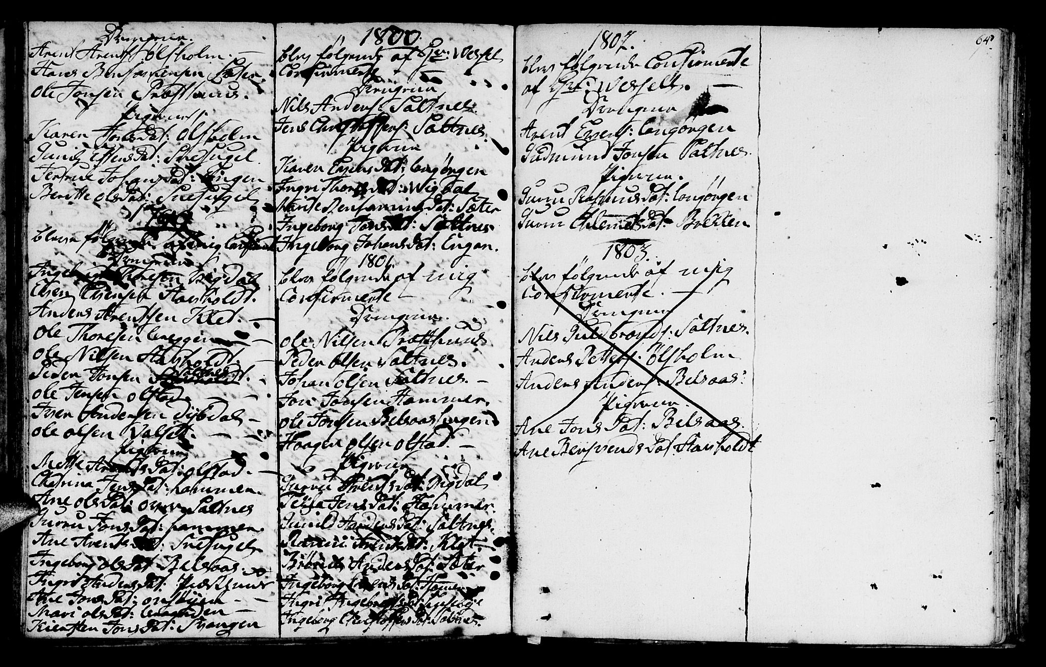 Ministerialprotokoller, klokkerbøker og fødselsregistre - Sør-Trøndelag, SAT/A-1456/666/L0784: Parish register (official) no. 666A02, 1754-1802, p. 64