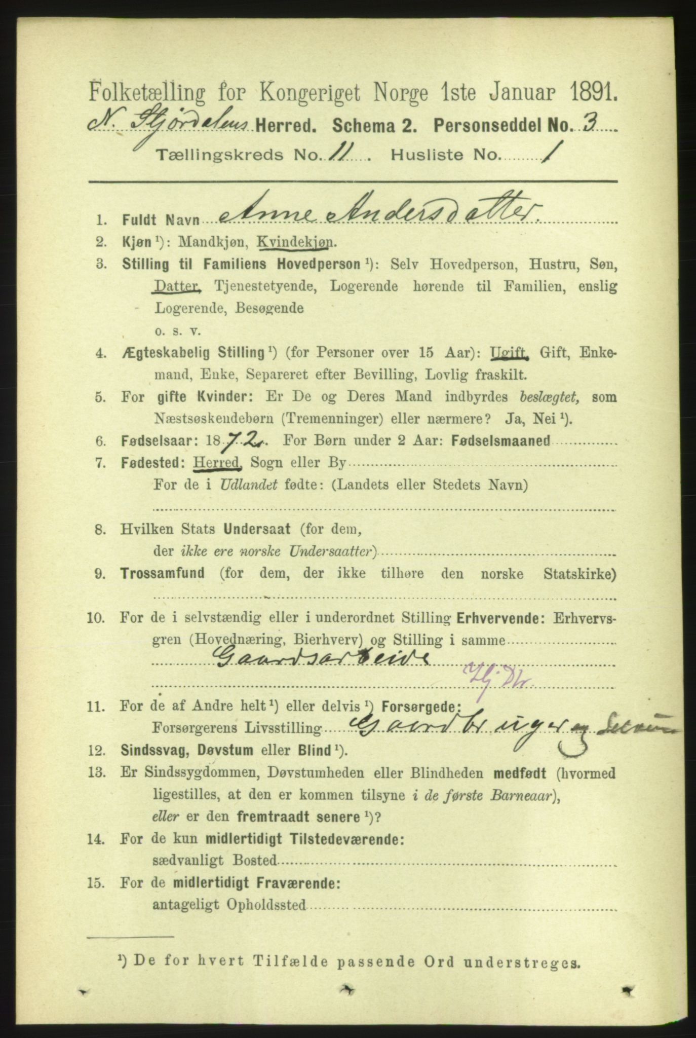 RA, 1891 census for 1714 Nedre Stjørdal, 1891, p. 5712