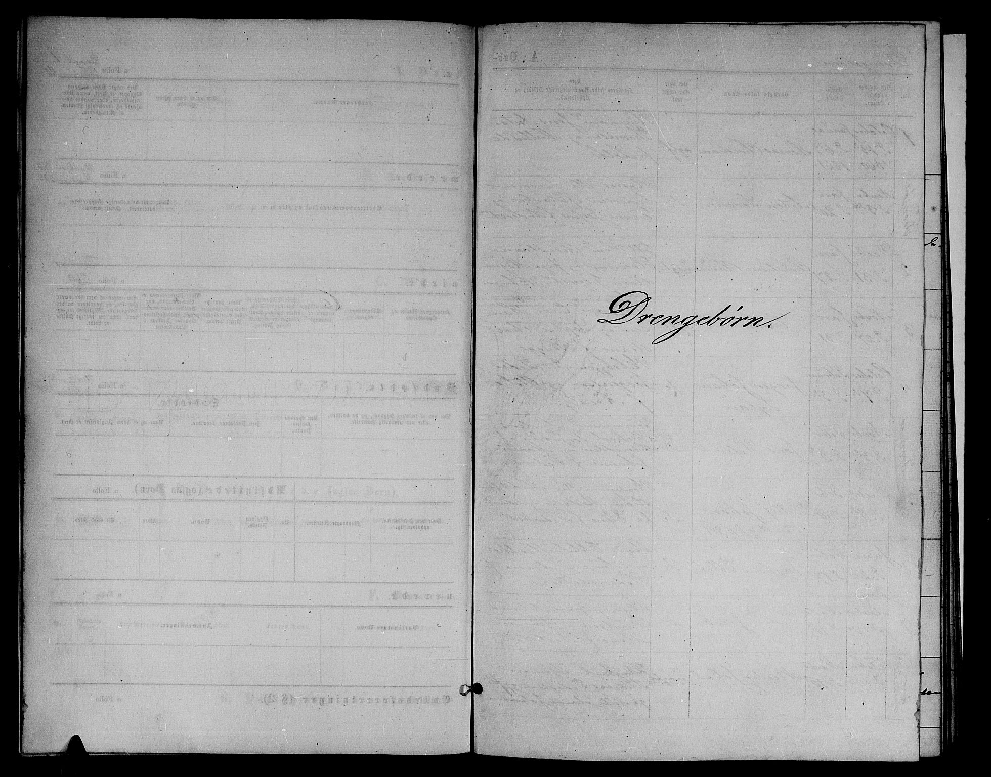 Arendal sokneprestkontor, Trefoldighet, SAK/1111-0040/F/Fb/L0004: Parish register (copy) no. B 4, 1861-1873