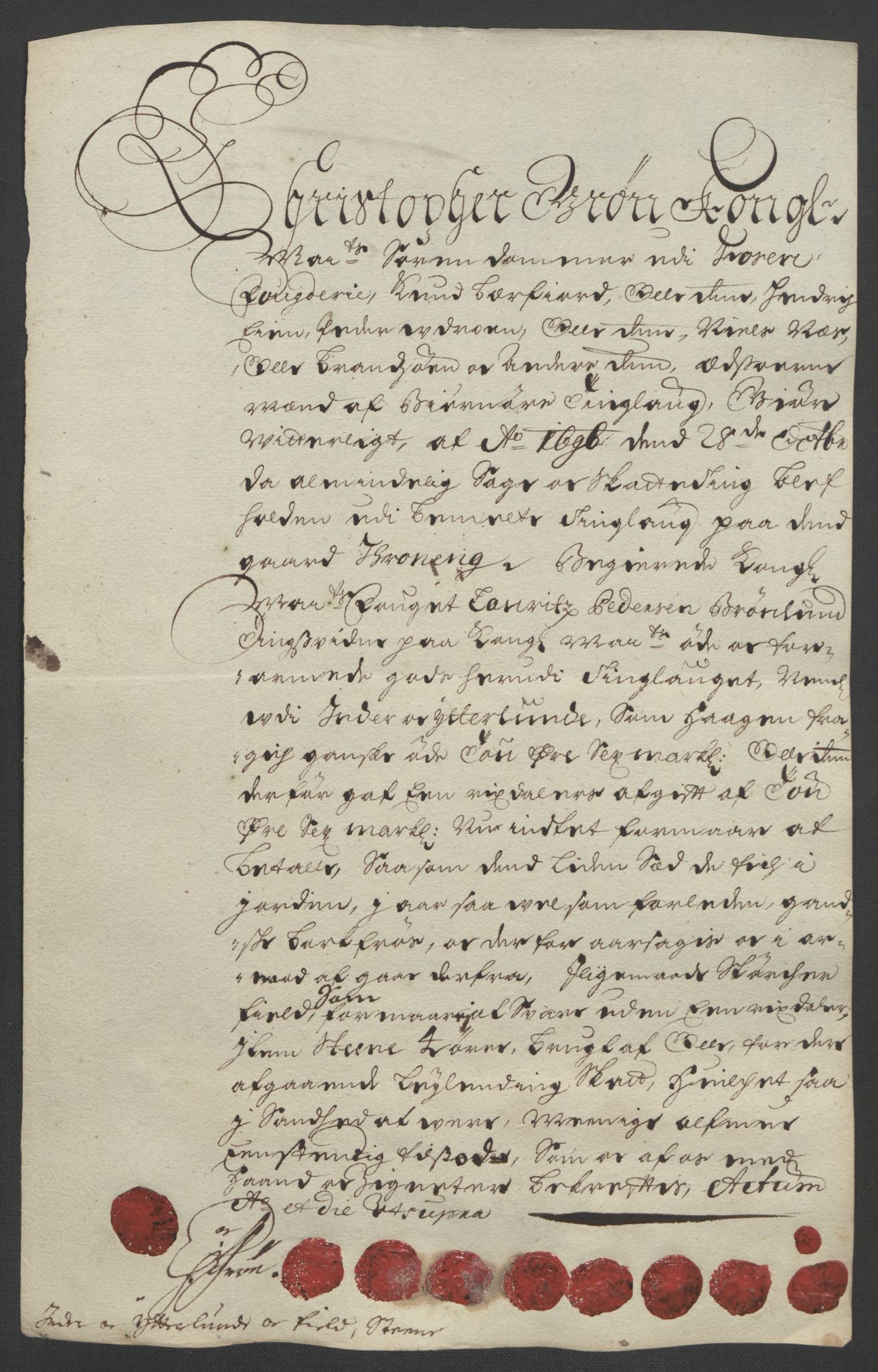 Rentekammeret inntil 1814, Reviderte regnskaper, Fogderegnskap, AV/RA-EA-4092/R57/L3851: Fogderegnskap Fosen, 1695-1696, p. 297