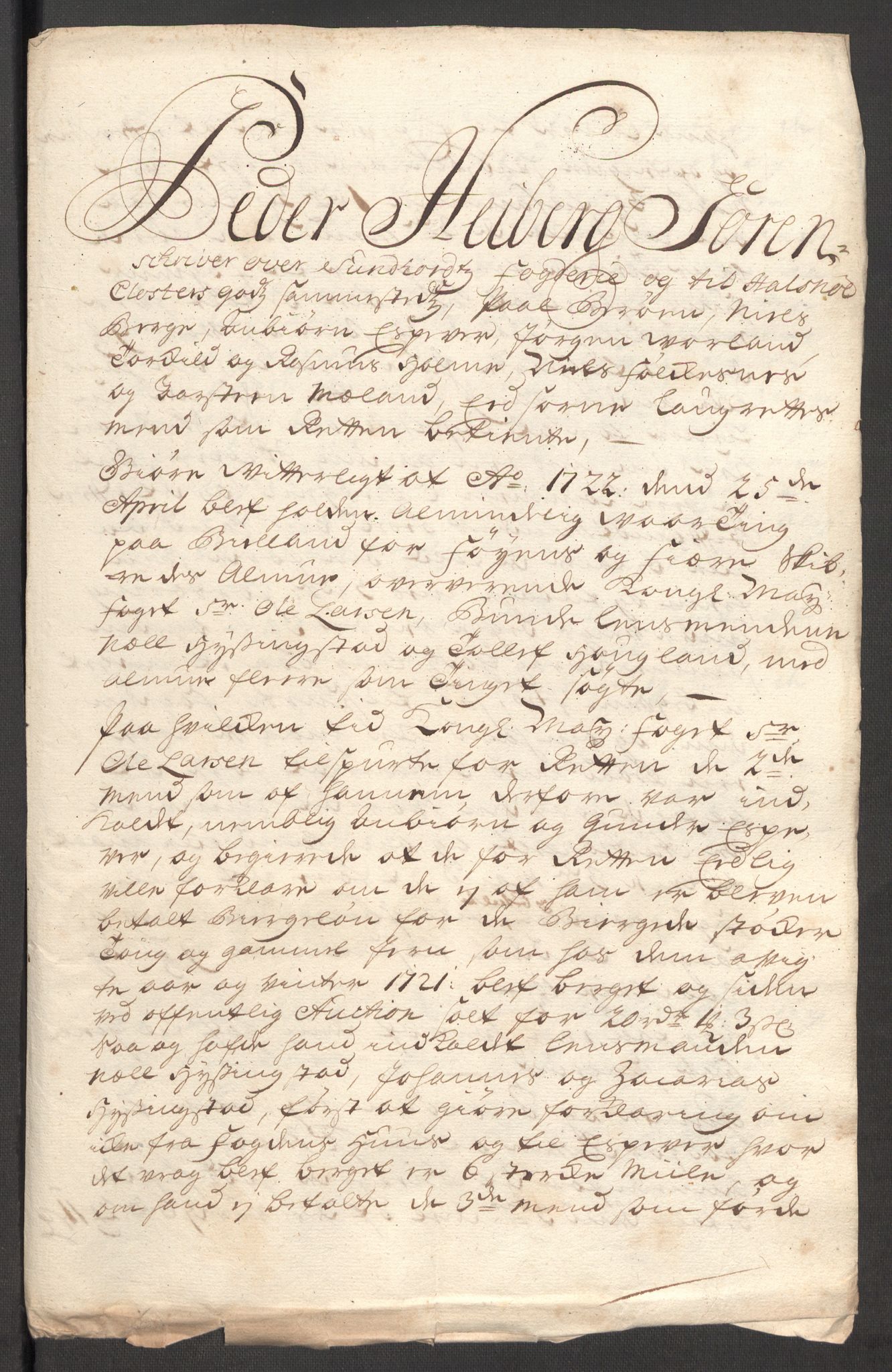 Rentekammeret inntil 1814, Reviderte regnskaper, Fogderegnskap, AV/RA-EA-4092/R48/L3000: Fogderegnskap Sunnhordland og Hardanger, 1721, p. 158