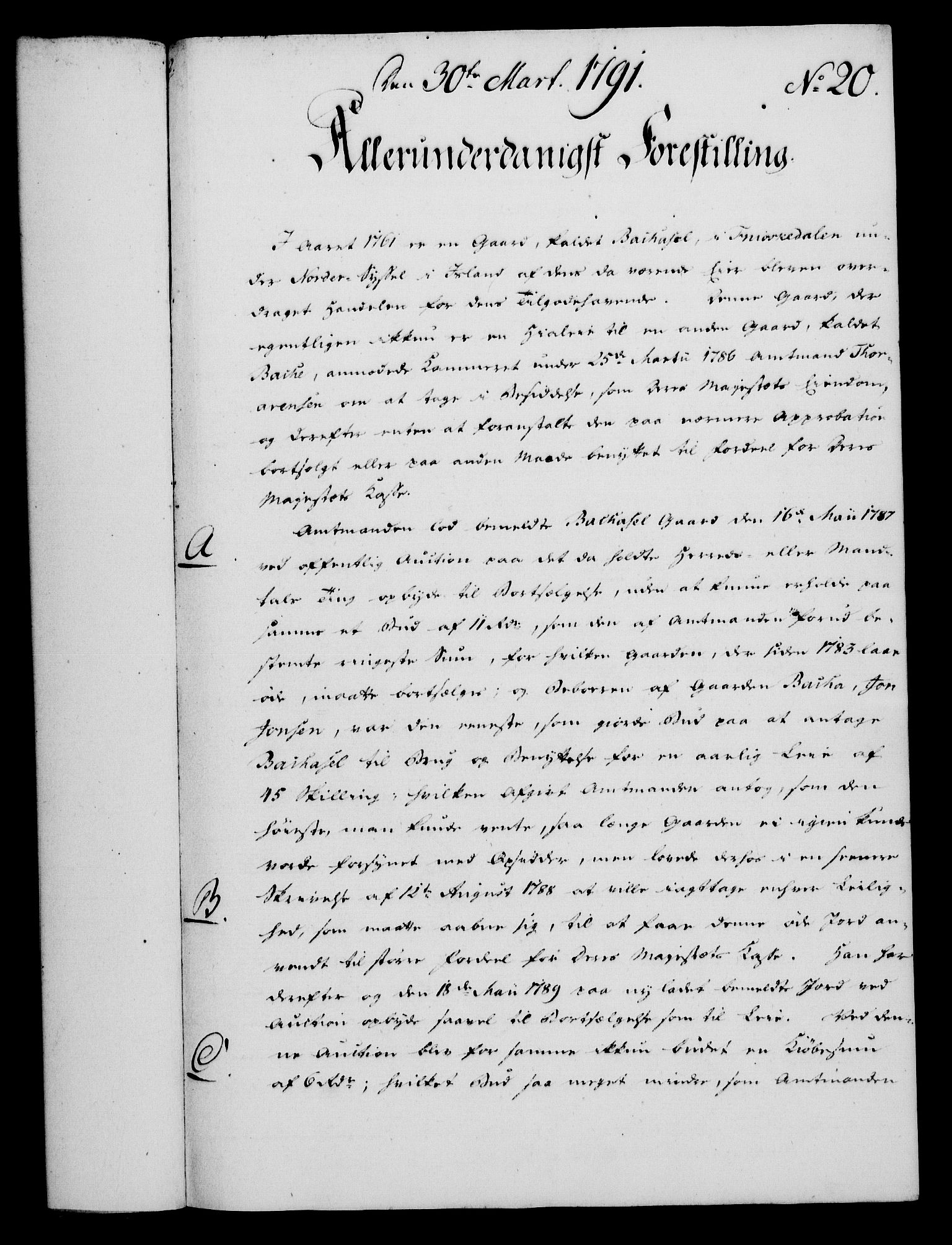 Rentekammeret, Kammerkanselliet, AV/RA-EA-3111/G/Gf/Gfa/L0073: Norsk relasjons- og resolusjonsprotokoll (merket RK 52.73), 1791, p. 131