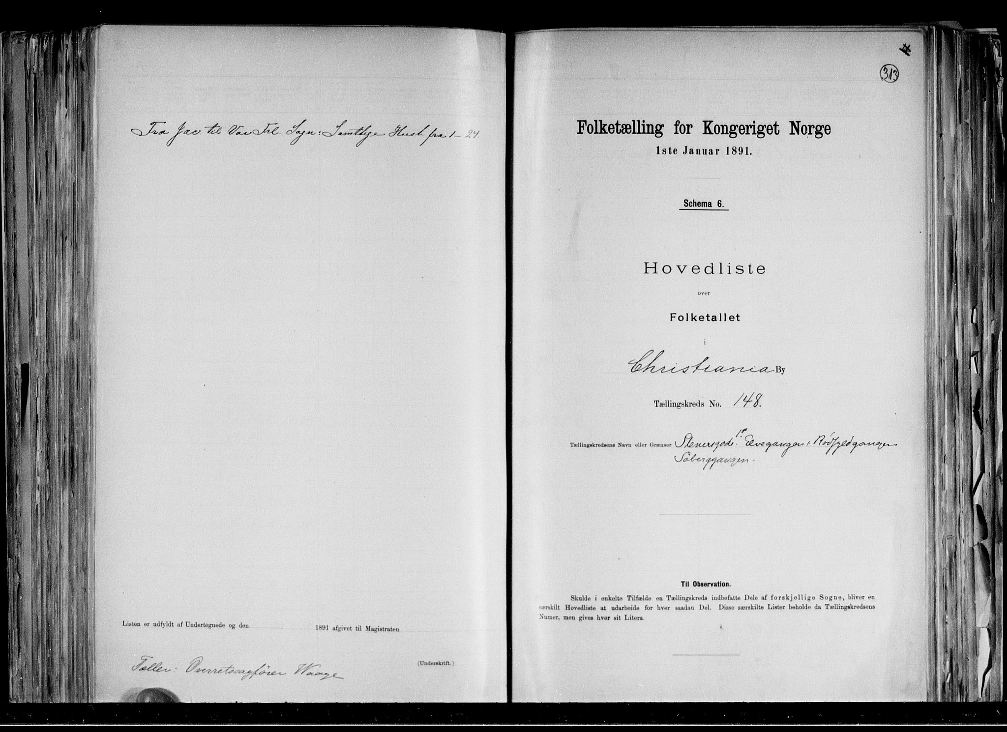 RA, 1891 census for 0301 Kristiania, 1891, p. 76177