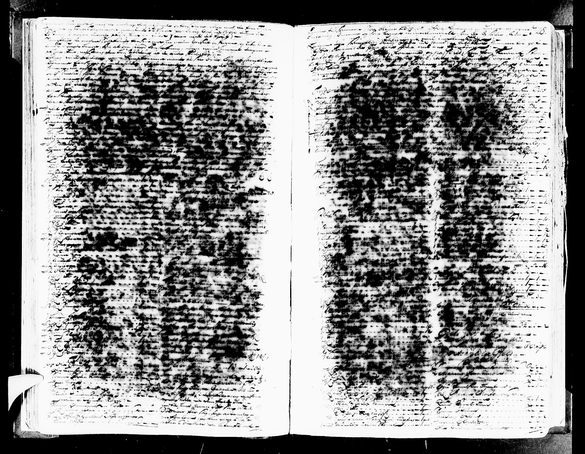 Mandal sorenskriveri, SAK/1221-0005/001/H/Hc/L0008: Skifteprotokoll med register, original i eske nr 4a, 1693-1702, p. 327b-328a