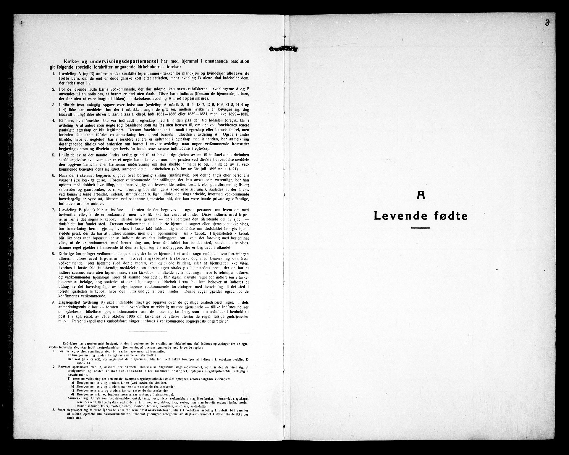 Rakkestad prestekontor Kirkebøker, SAO/A-2008/G/Gc/L0003: Parish register (copy) no. III 3, 1920-1938, p. 3