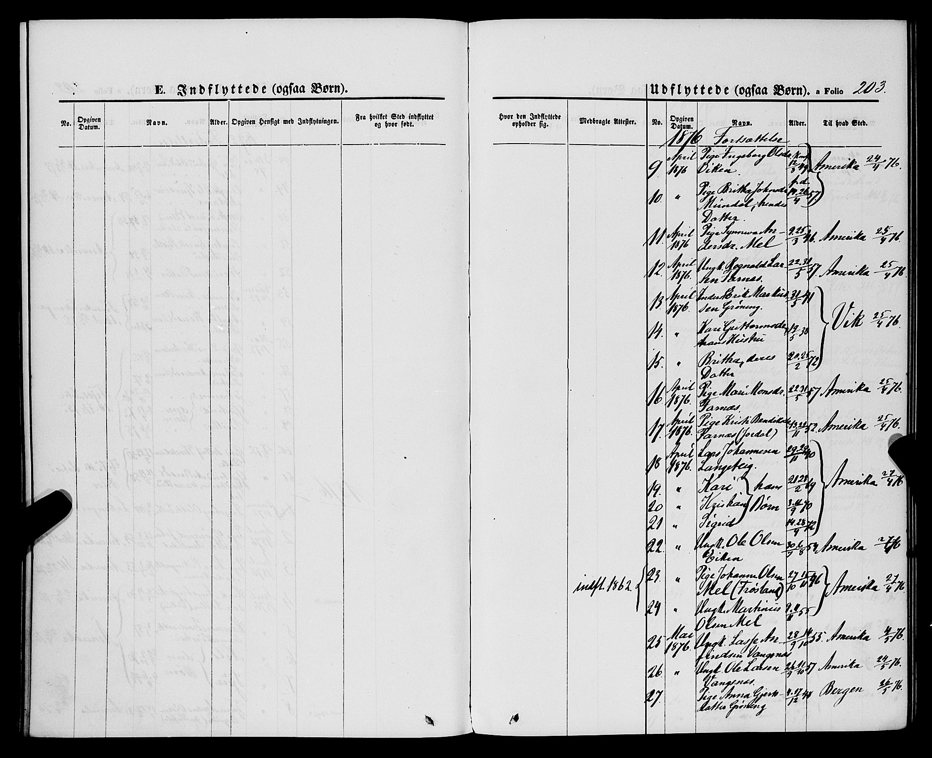 Balestrand sokneprestembete, AV/SAB-A-79601/H/Haa/Haaa/L0003: Parish register (official) no. A 3, 1867-1878, p. 203