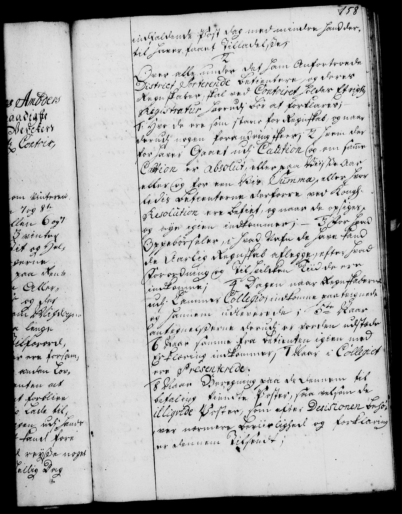 Rentekammeret, Kammerkanselliet, RA/EA-3111/G/Gg/Ggi/L0002: Norsk instruksjonsprotokoll med register (merket RK 53.35), 1729-1751, p. 158