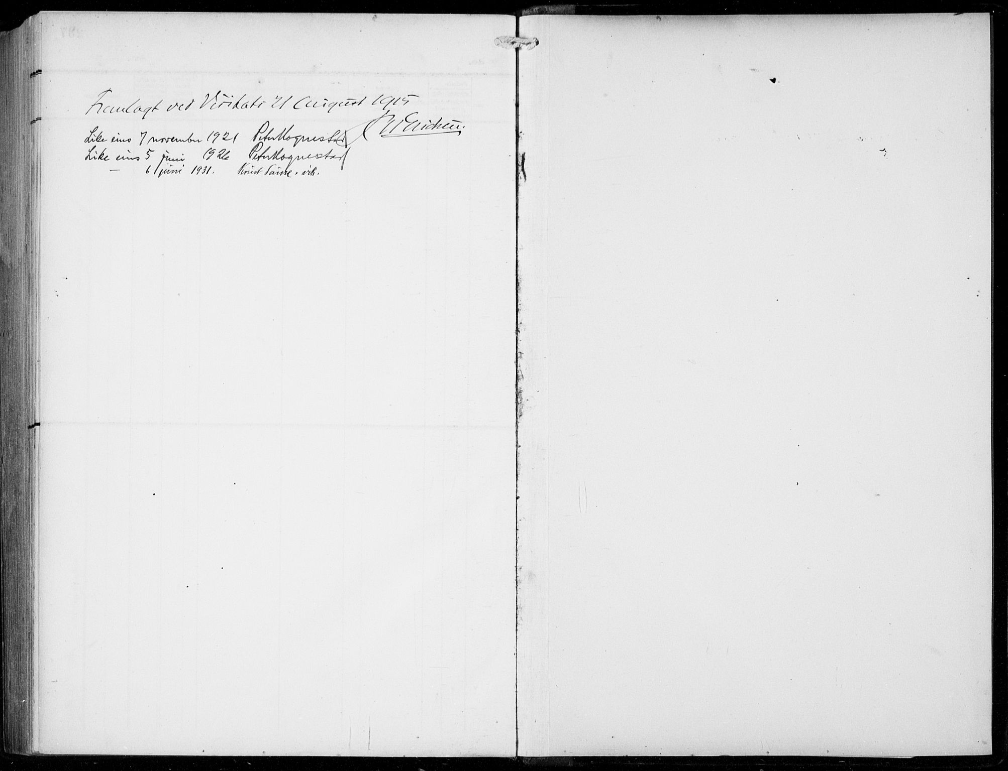 Fana Sokneprestembete, SAB/A-75101/H/Hab/Haba/L0005: Parish register (copy) no. A 5, 1911-1932