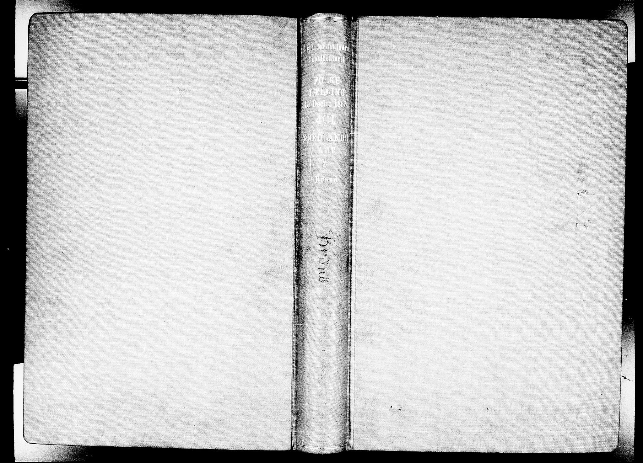 RA, 1865 census for Brønnøy, 1865, p. 2