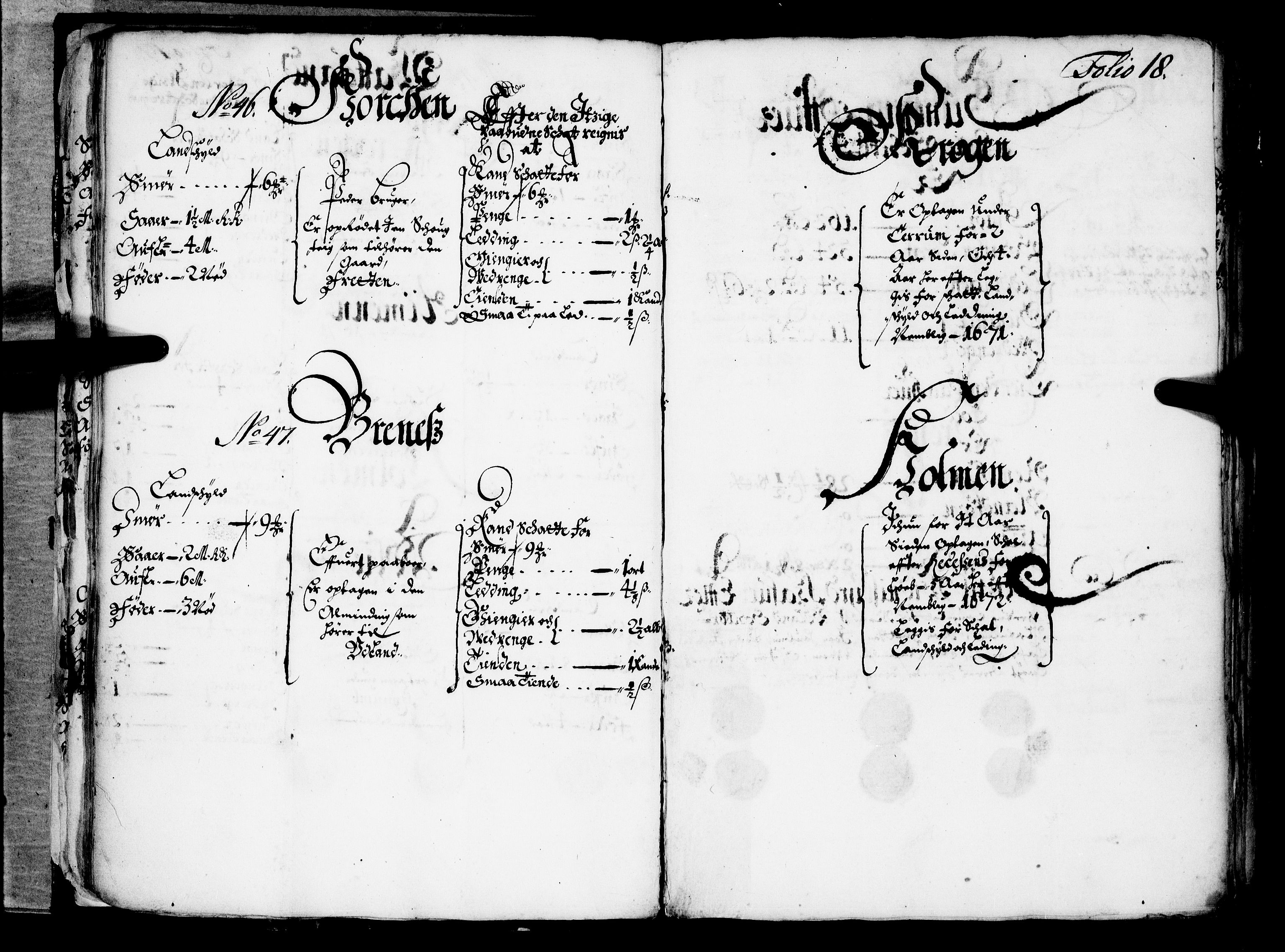 Rentekammeret inntil 1814, Realistisk ordnet avdeling, AV/RA-EA-4070/N/Nb/Nba/L0042: Ytre Sogn fogderi, 1667, p. 17b-18a